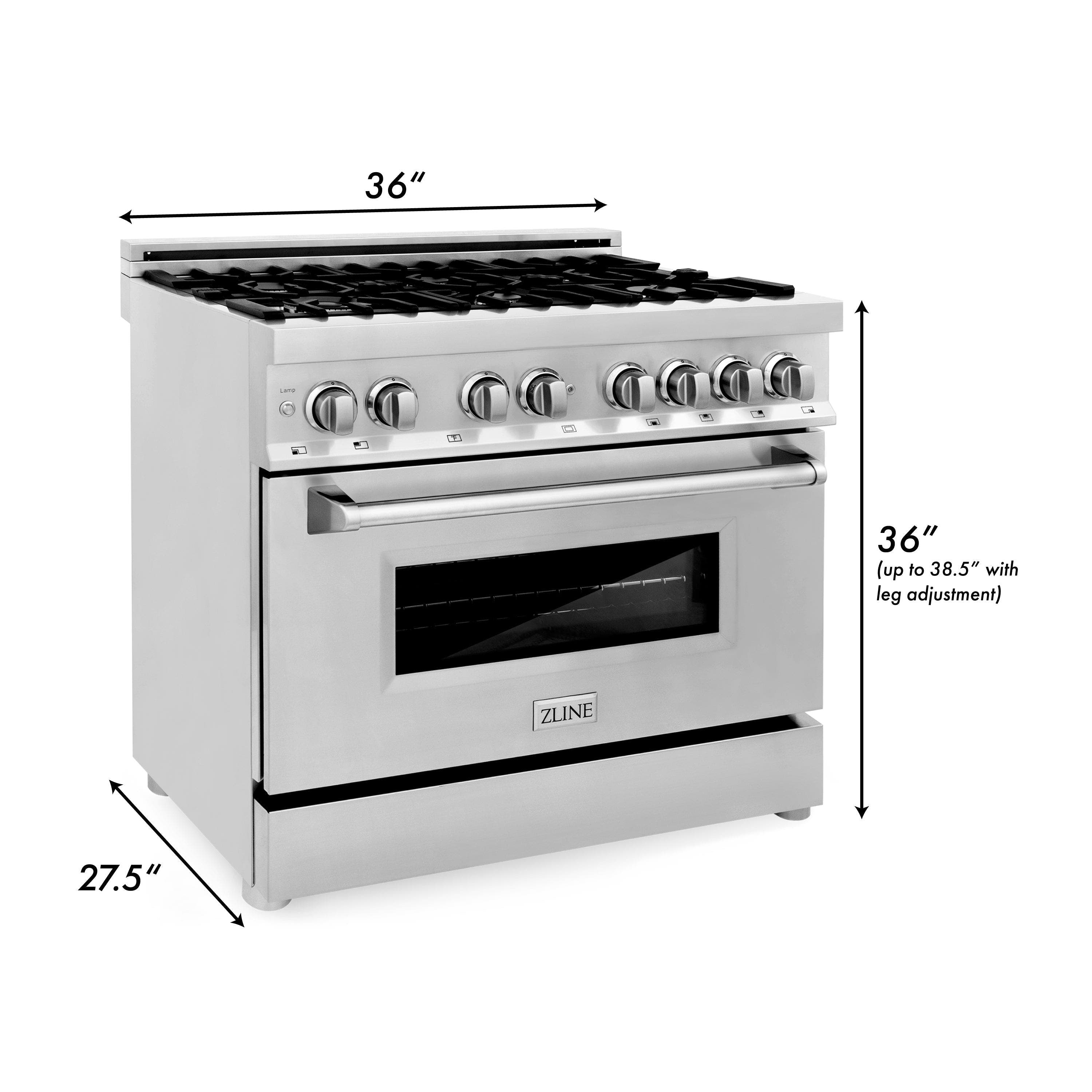 Zline RAGR36 Stainless Steel