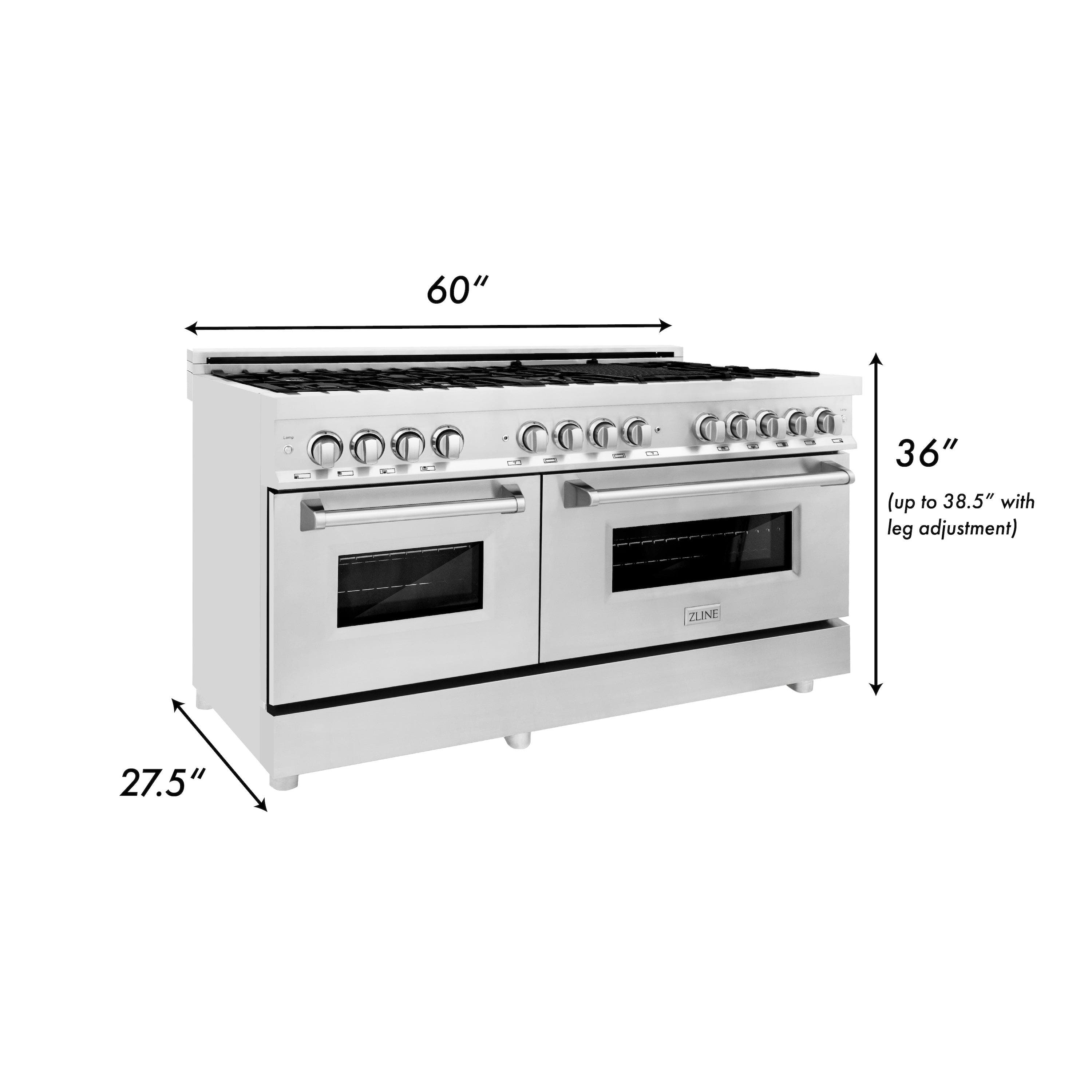 Zline RAGR60 Stainless Steel
