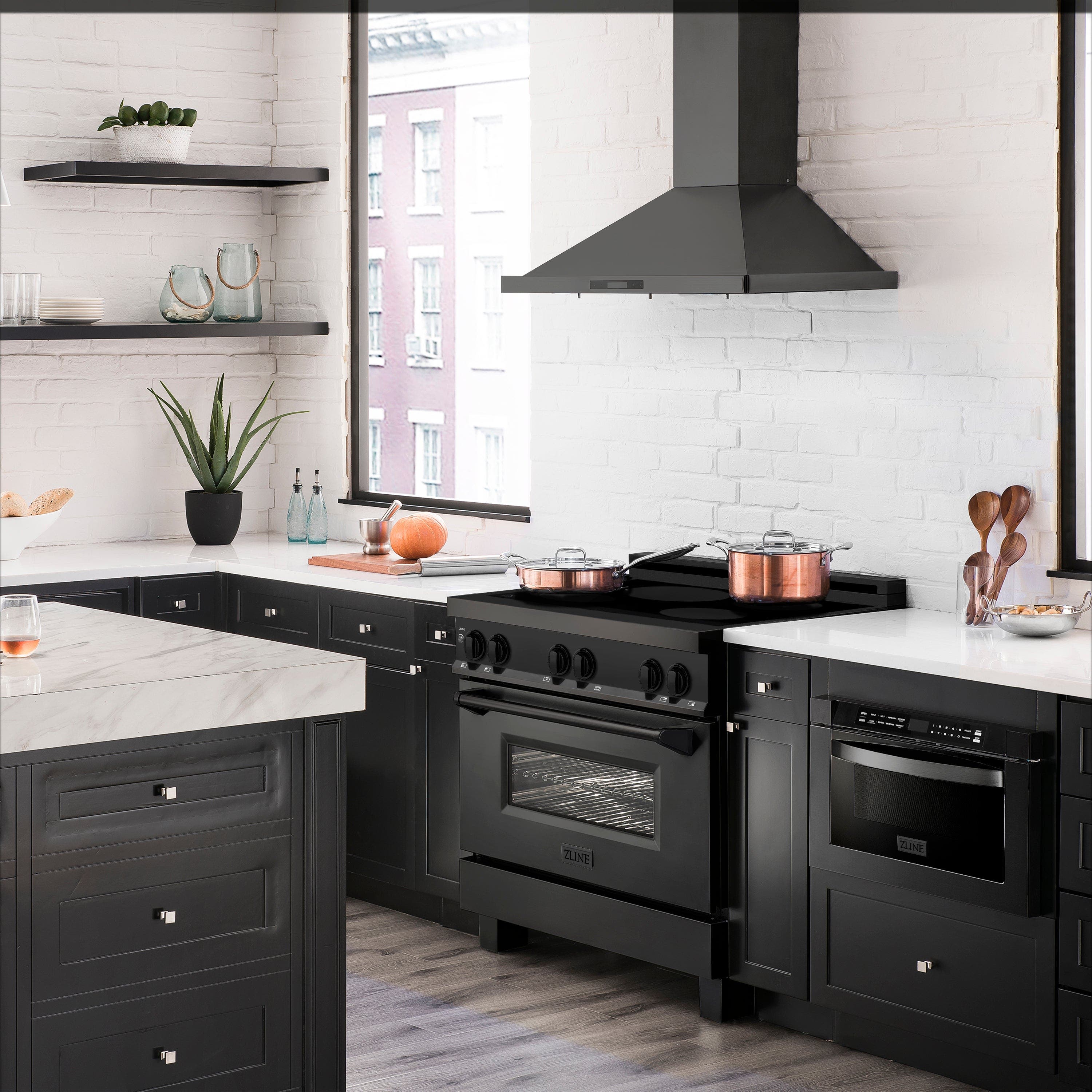 Zline RAINDBS30 Black Stainless Steel