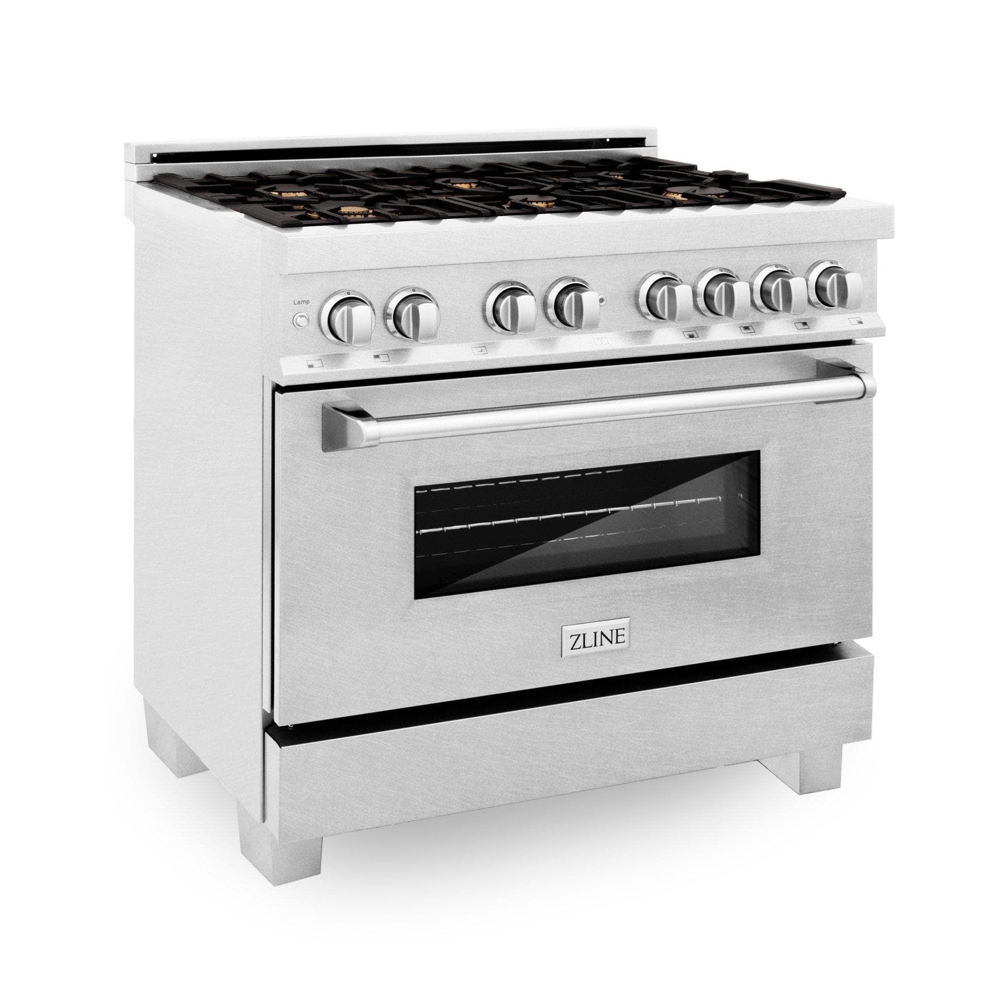 Zline RASSNBR36 Dura Snow Stainless Steel