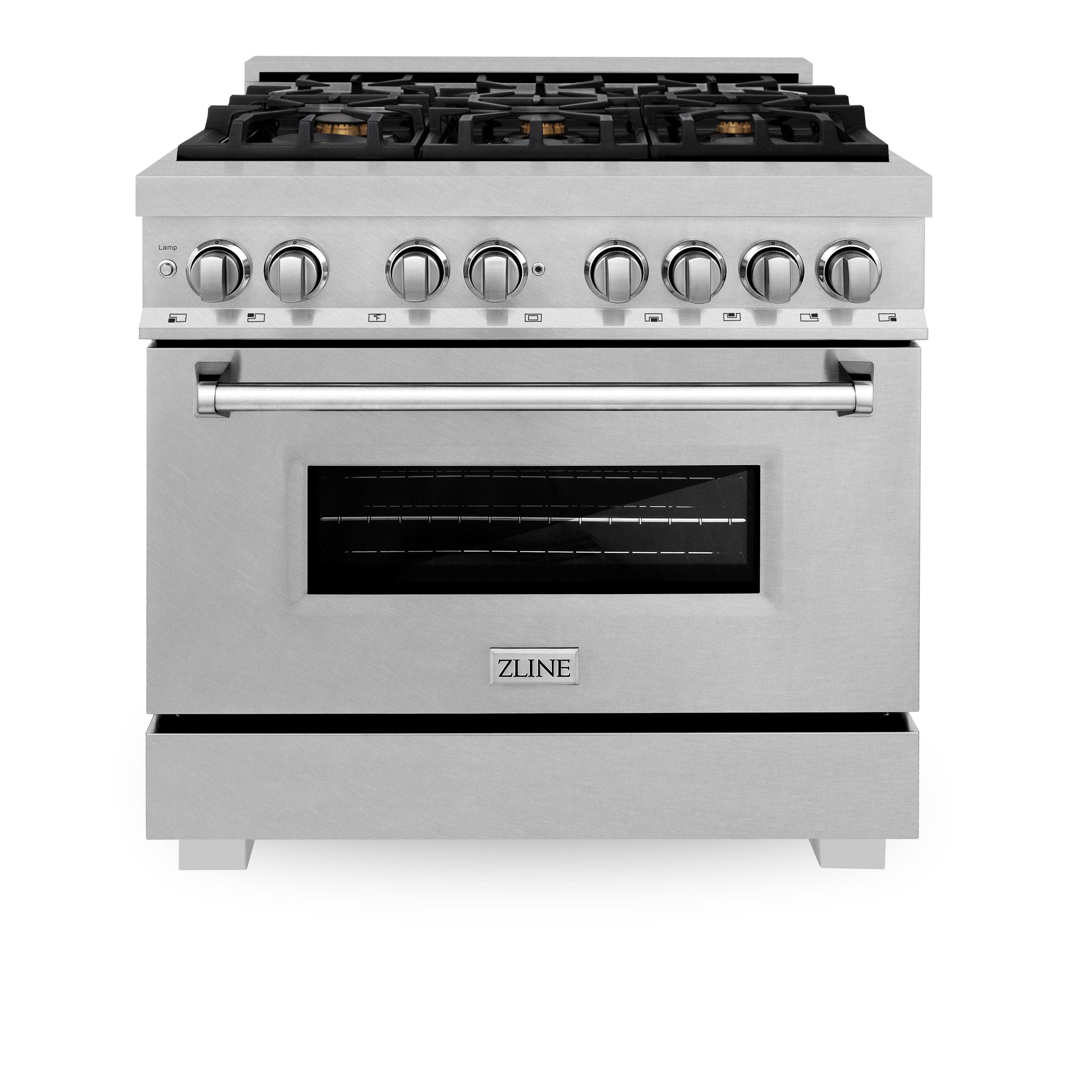 Zline RASSNBR36 Dura Snow Stainless Steel