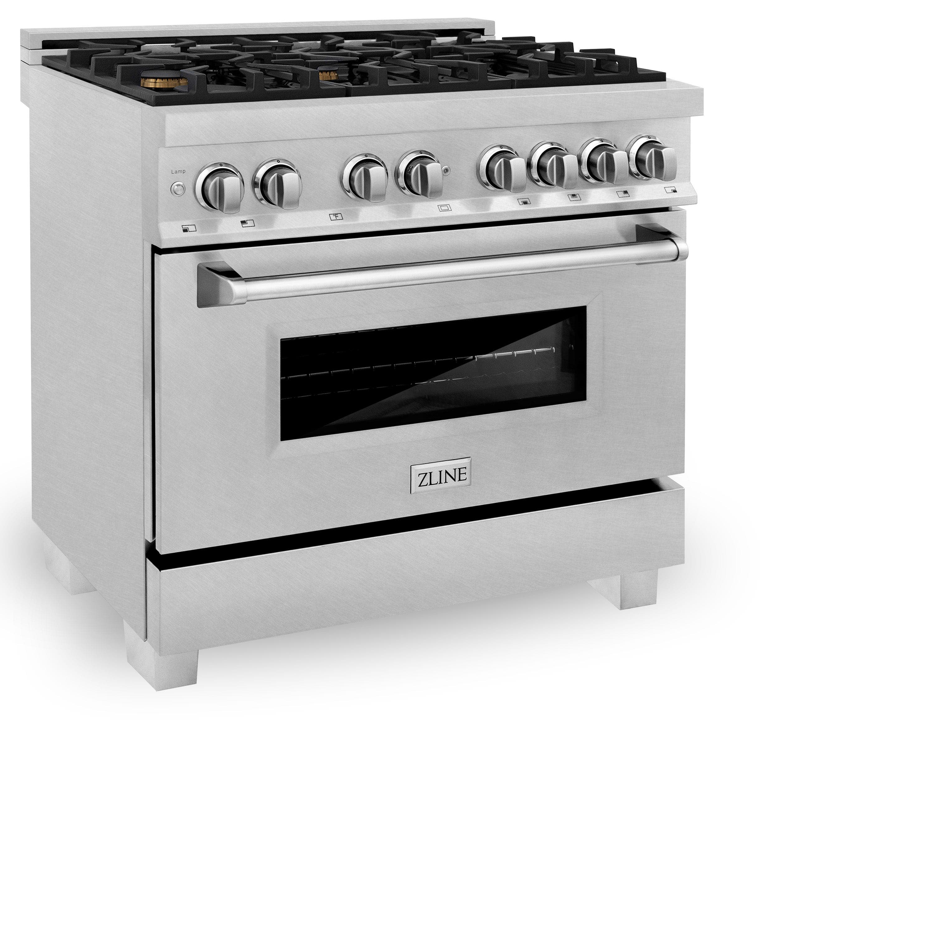 Zline RASSNBR36 Dura Snow Stainless Steel