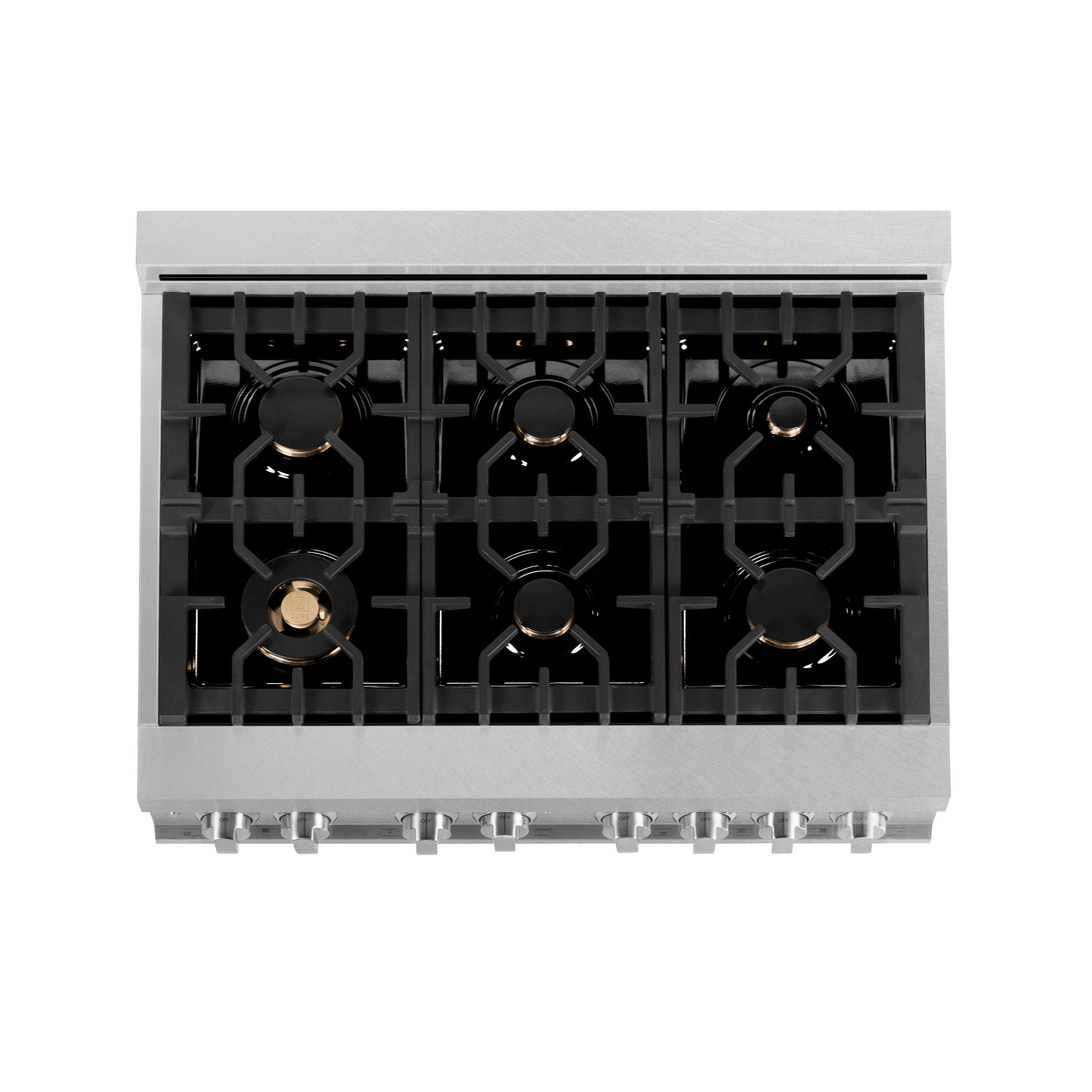 Zline RASSNBRGR36 Fingerprint Resistant Stainless