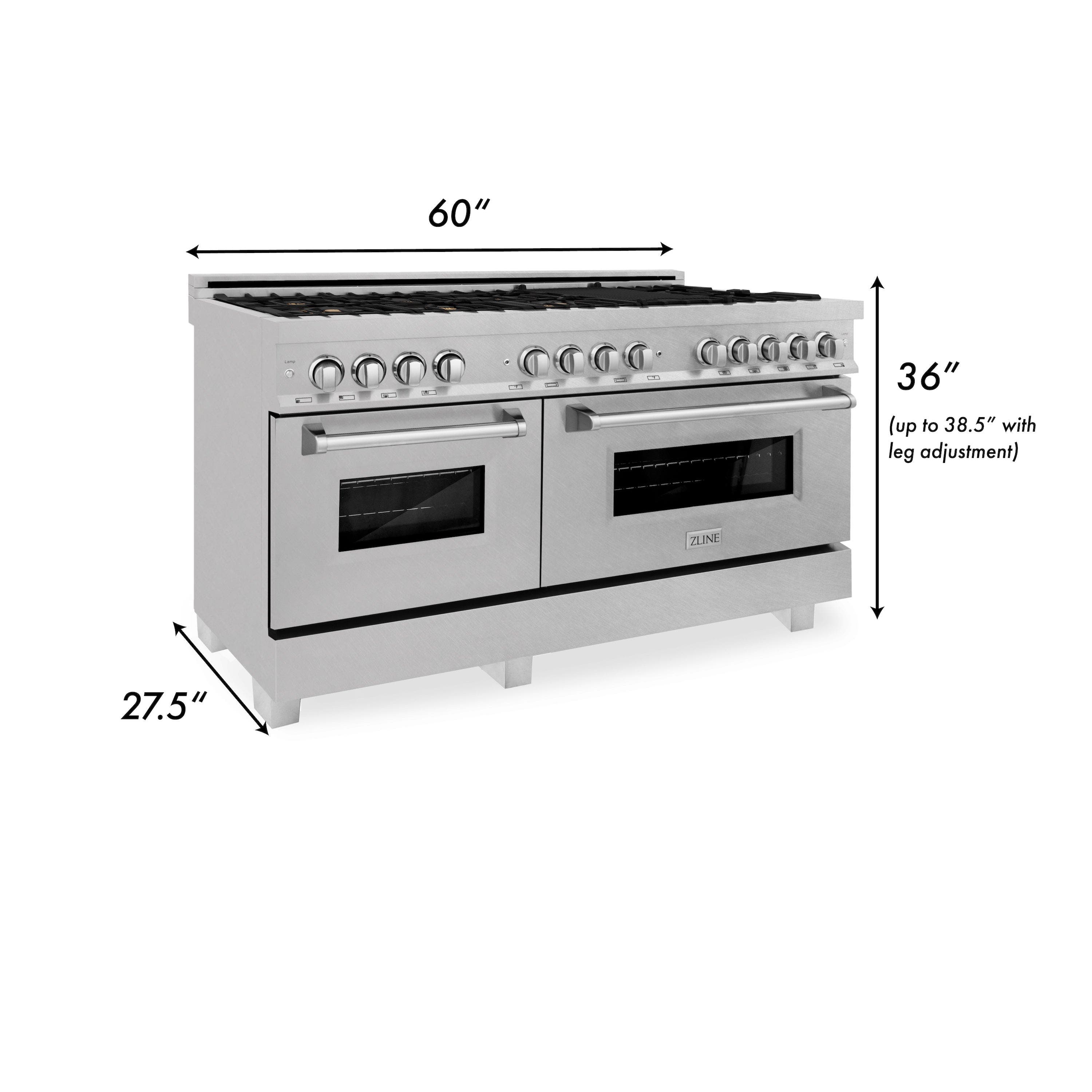 Zline RASSNBRGR60 Fingerprint Resistant Stainless
