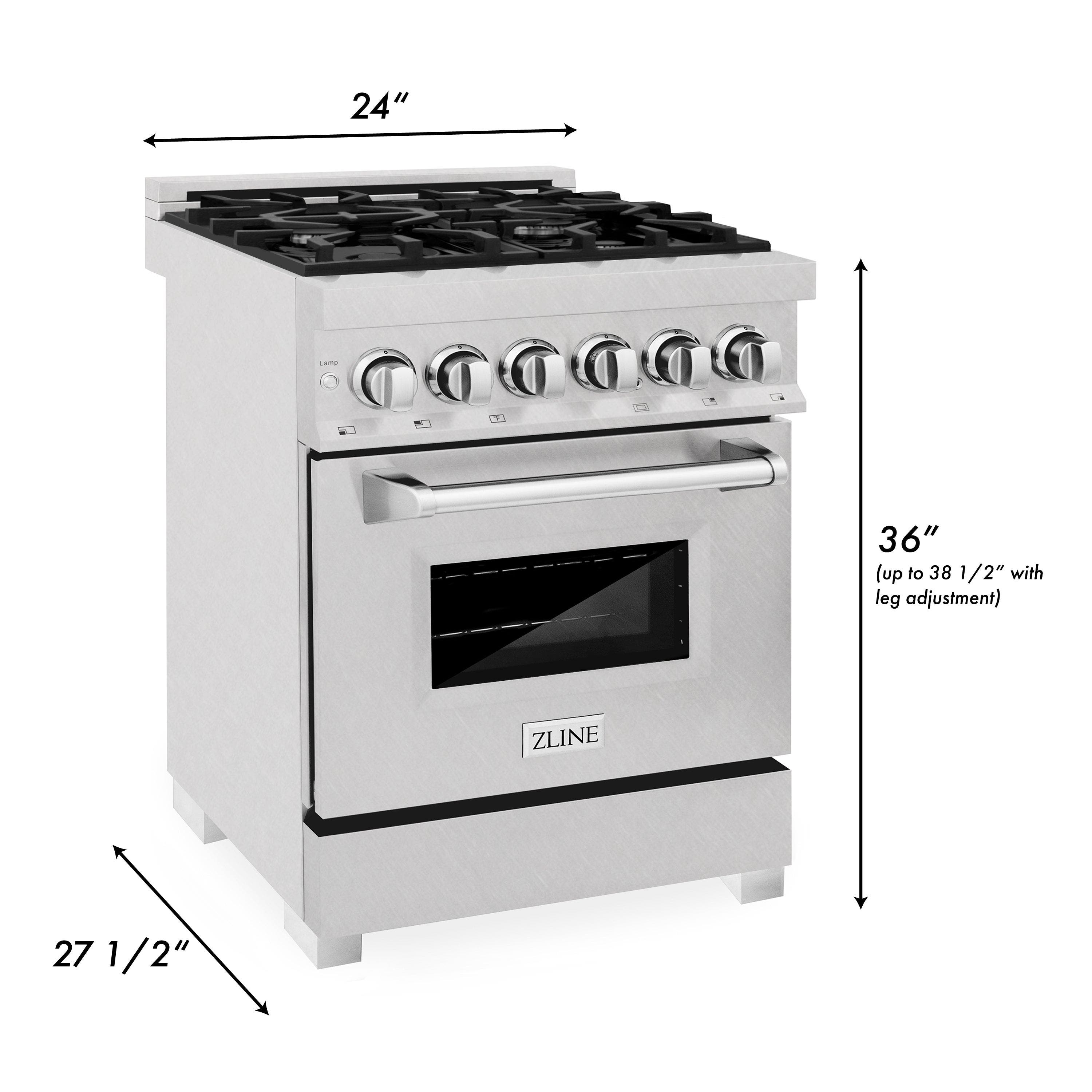 Zline RASSNGR24 Fingerprint Resistant Stainless