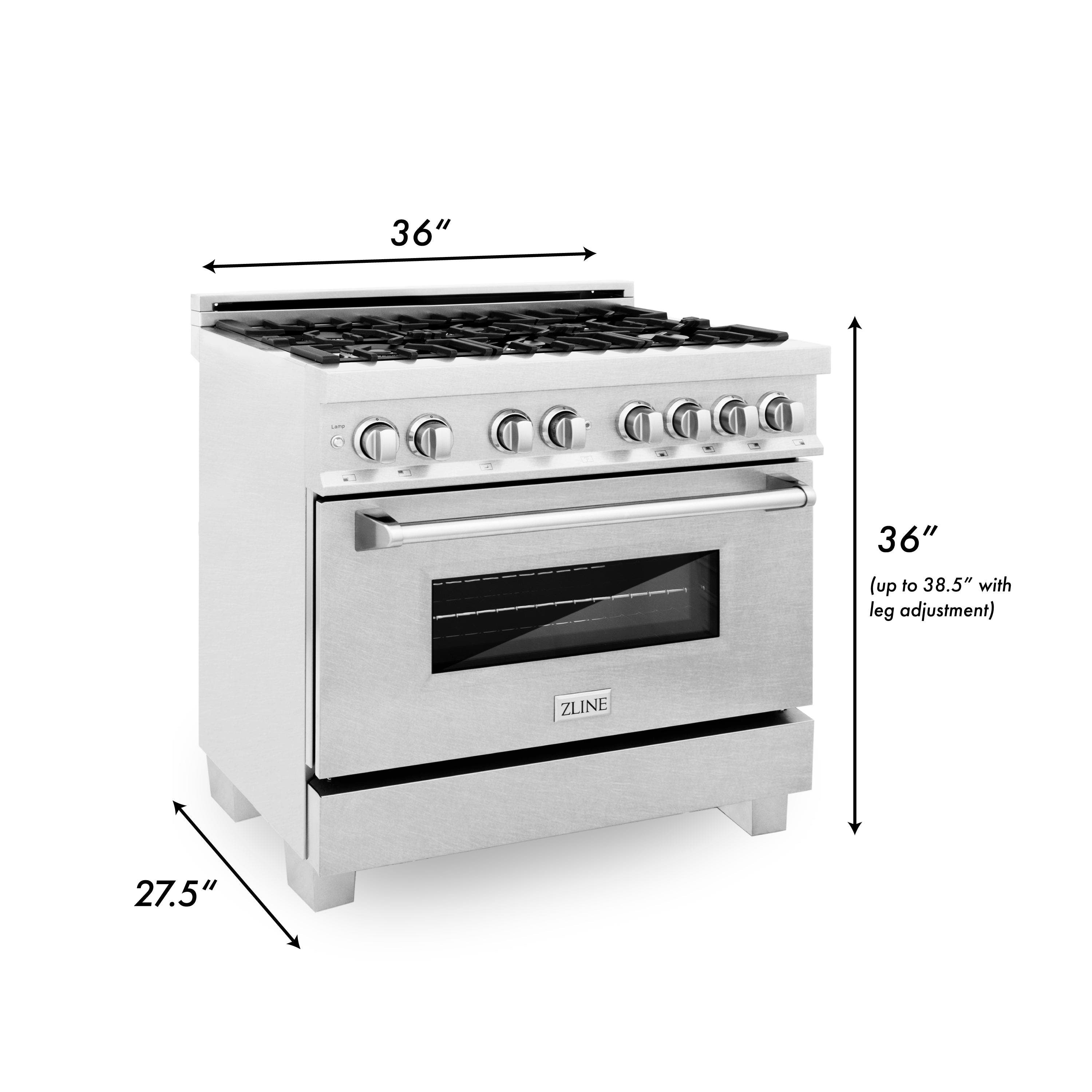 Zline RASSNGR48 Fingerprint Resistant Stainless