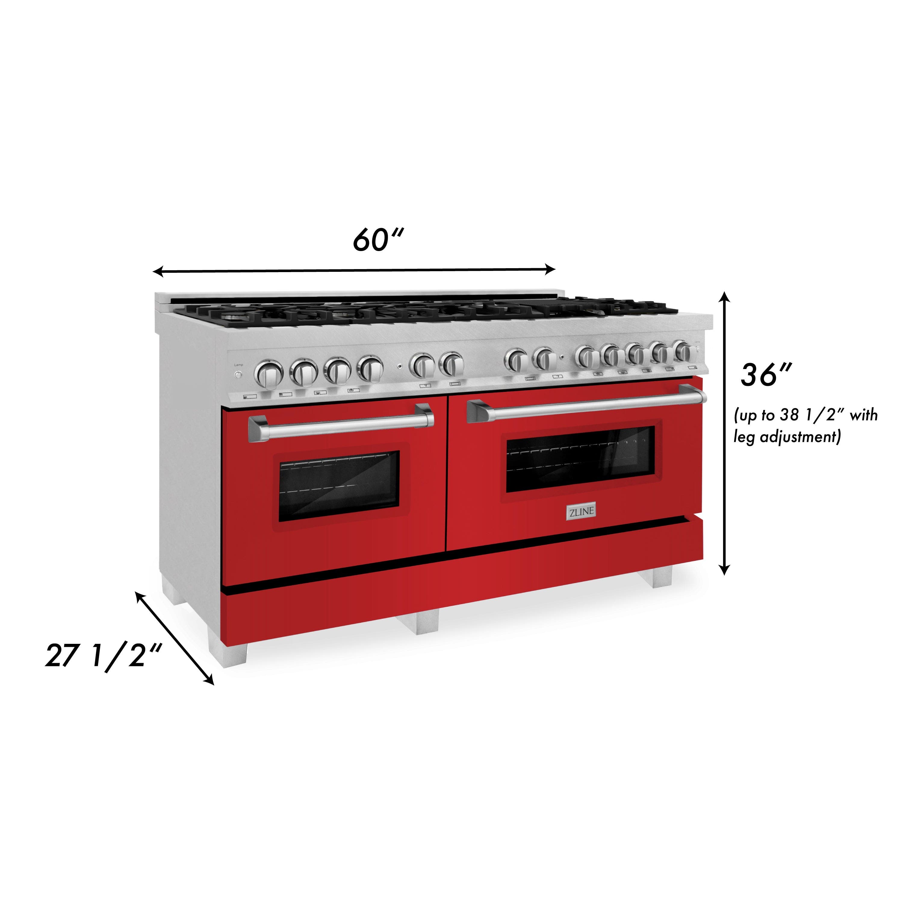 Zline RASWM60 Fingerprint Resistant Stainless Steel And White Ma...