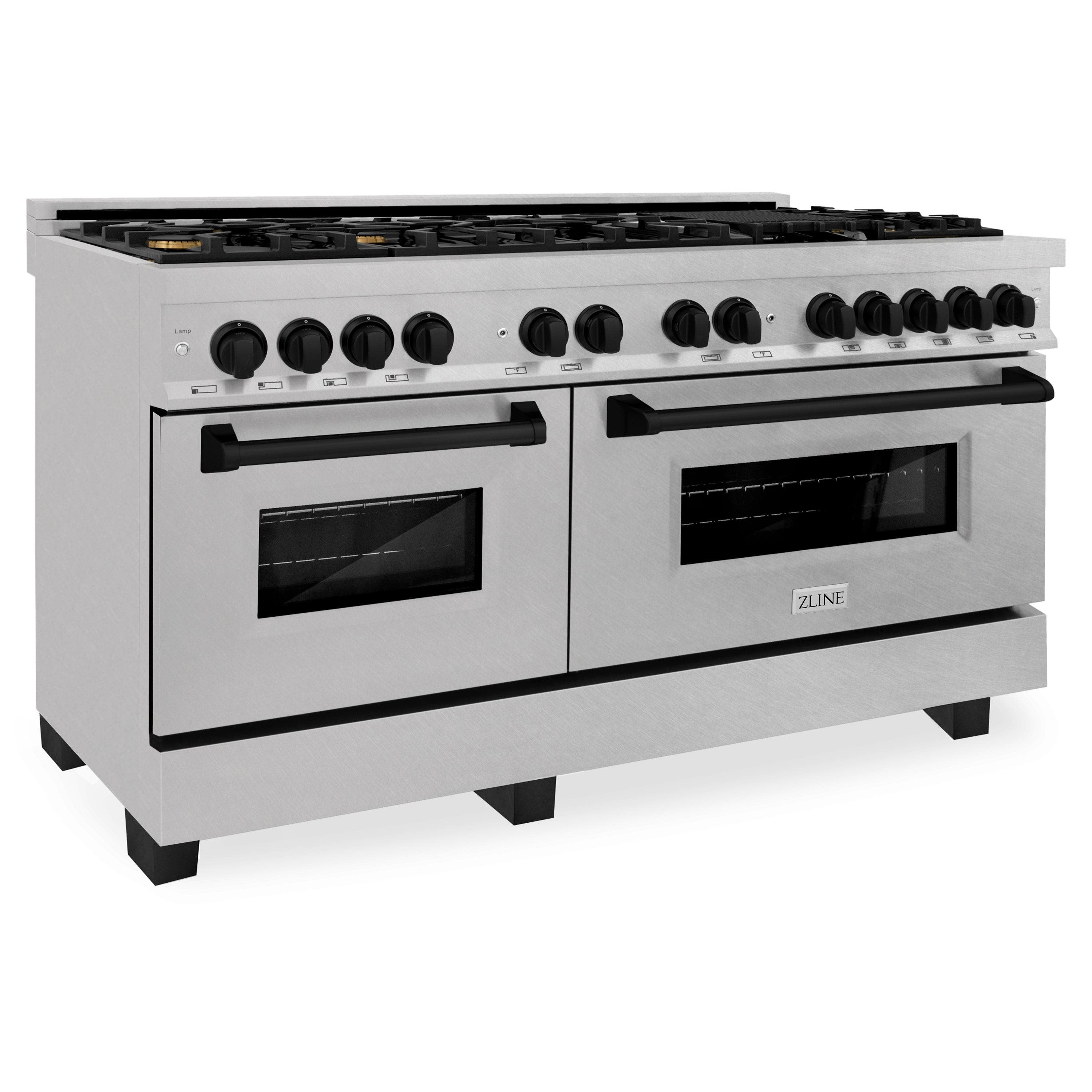 Zline RASZSN60CB Durasnow Stainless Steel With Champagne Bronze Acc...