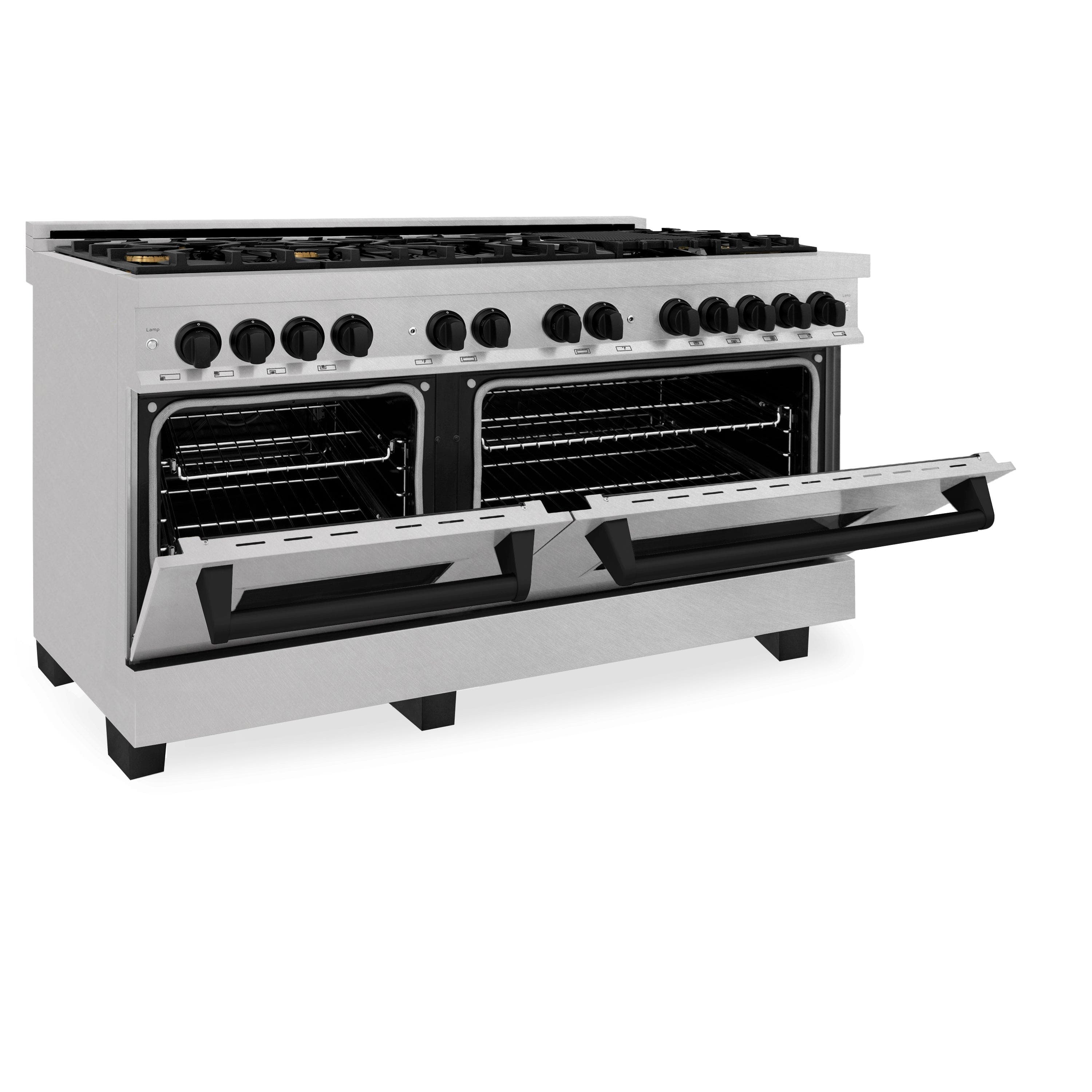 Zline RASZSN60CB Durasnow Stainless Steel With Champagne Bronze Acc...