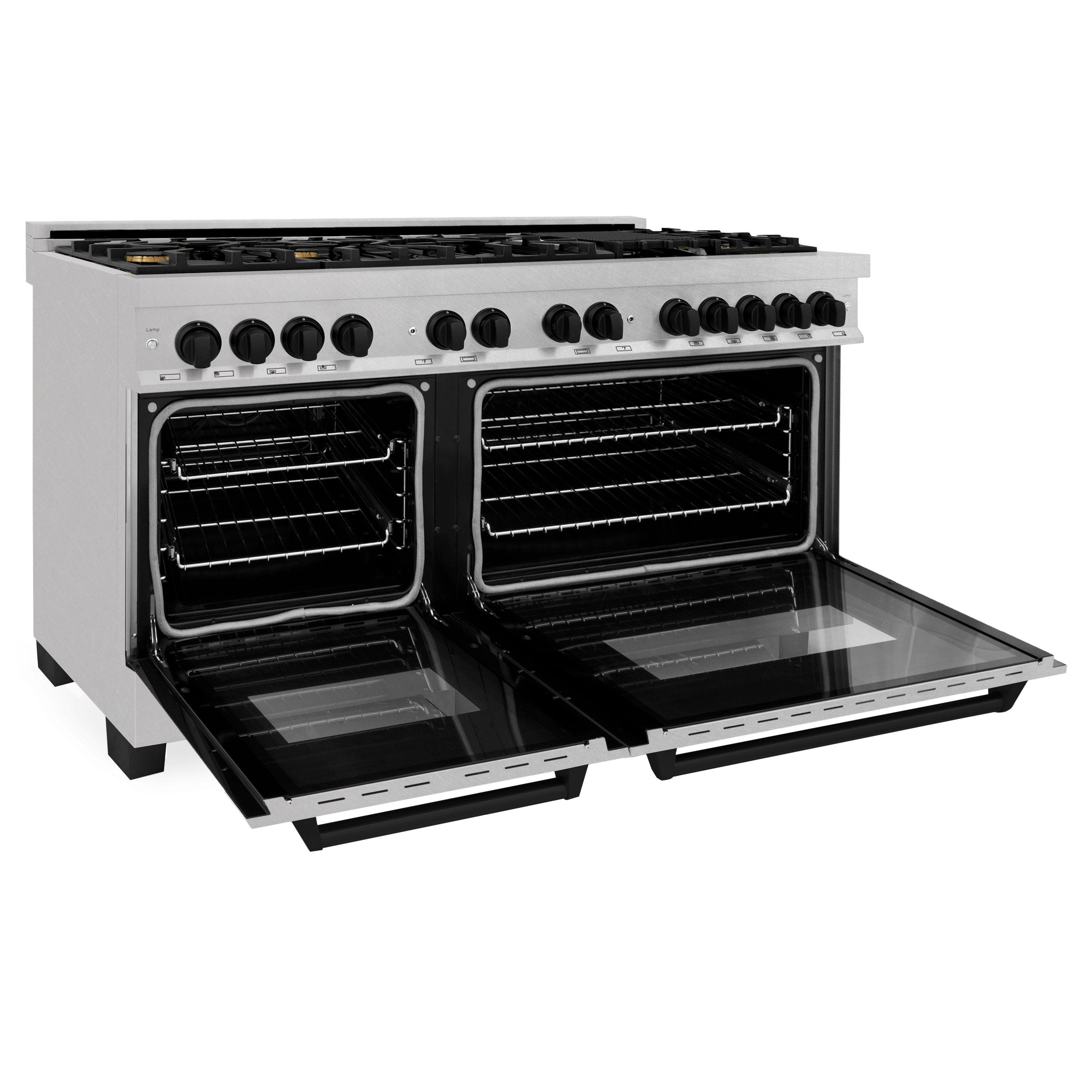 Zline RASZSN60CB Durasnow Stainless Steel With Champagne Bronze Acc...