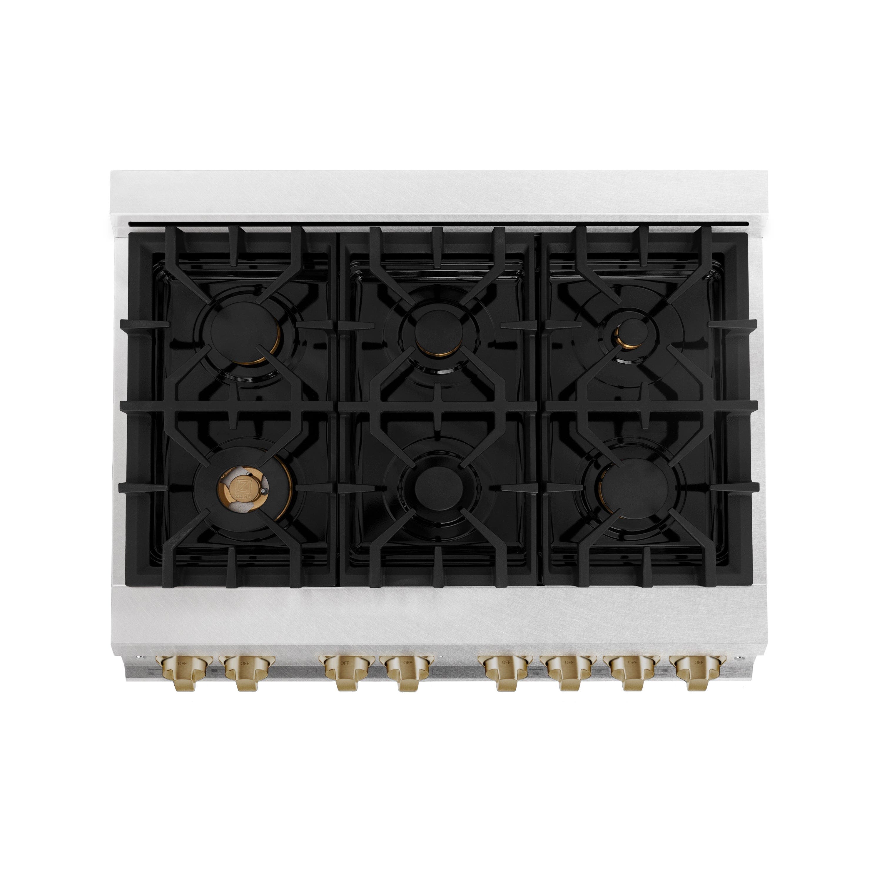 Zline RASZWM36MB Durasnow Stainless Steel with White Matte Door and...