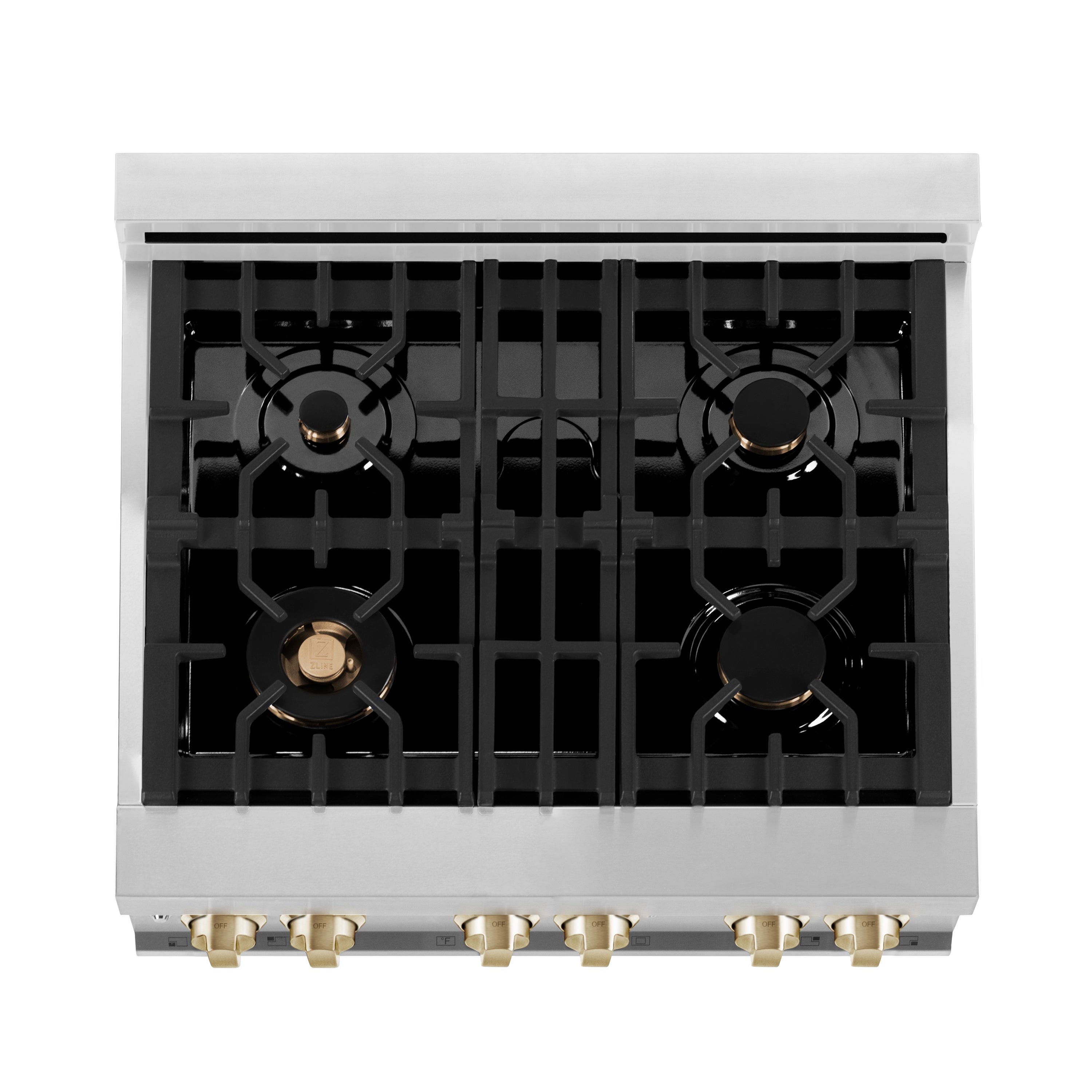 Zline RAZWM30MB Stainless Steel With White Matte Door And Matte Bl...