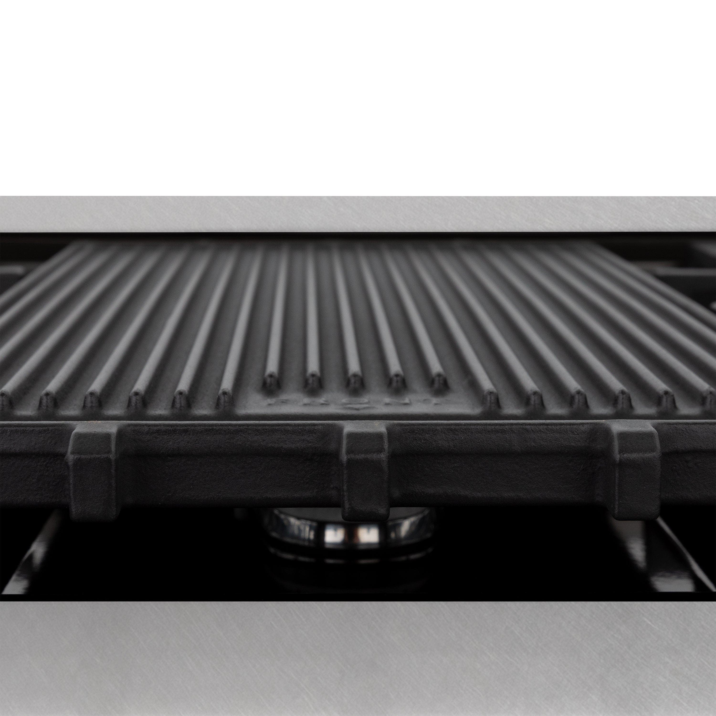 Zline RGSZWM48MB Durasnow Stainless Steel With White Matte Door And...