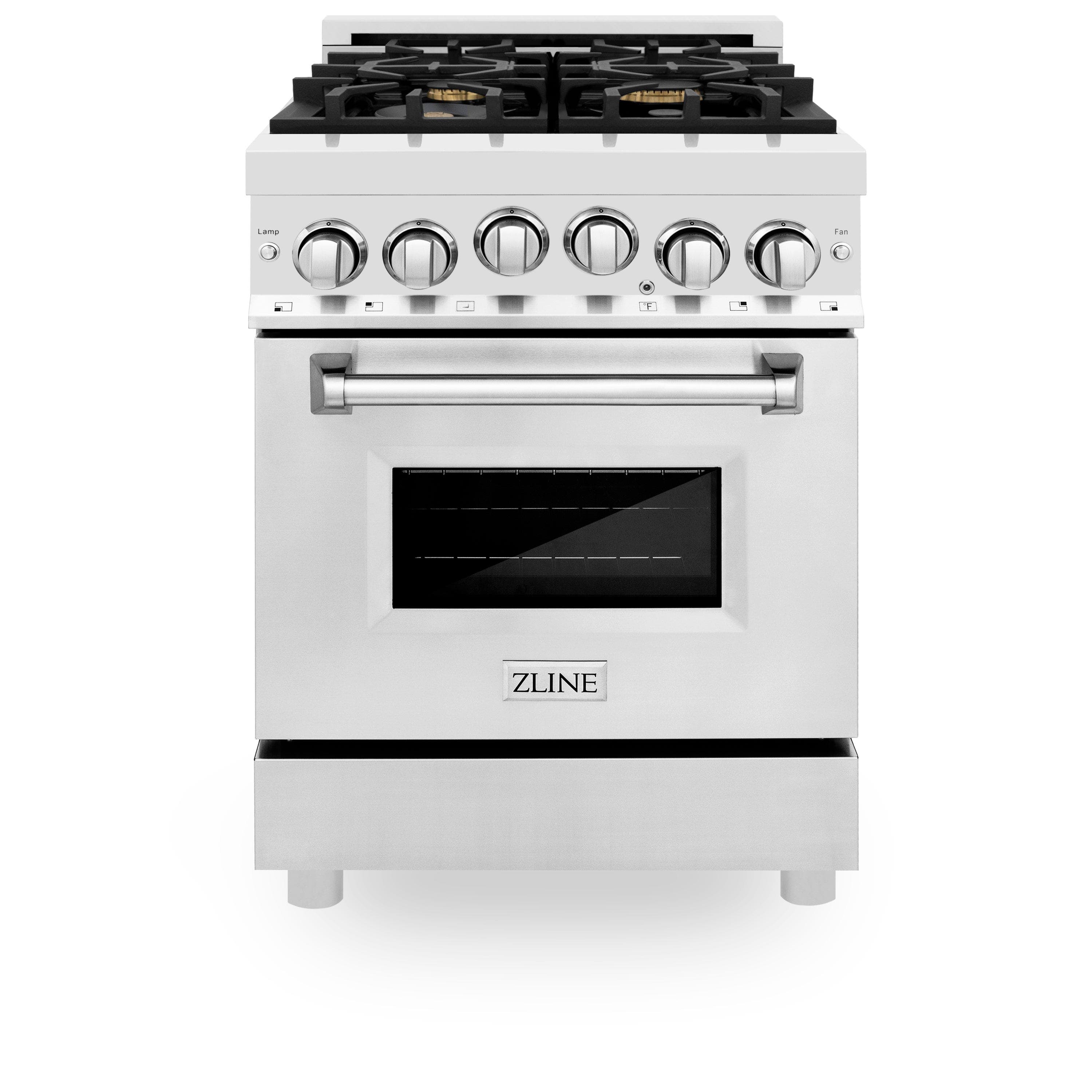 Zline RGWM24 Stainless Steel With White Matte Door