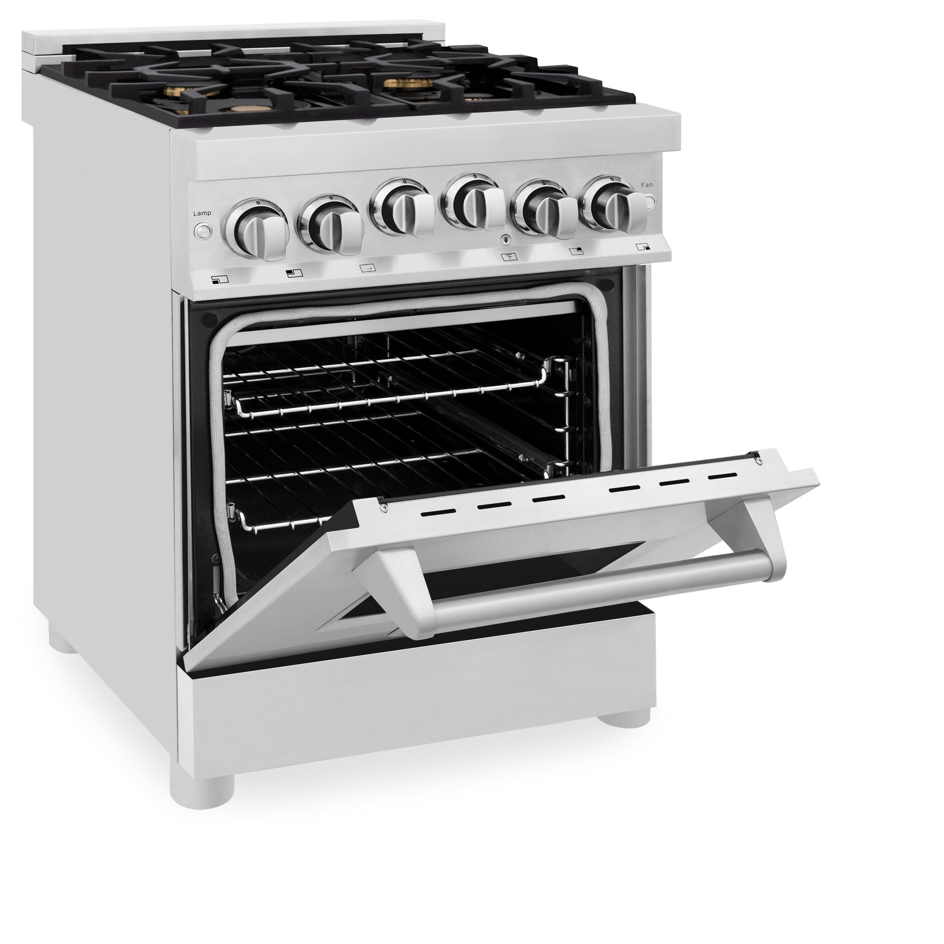 Zline RGWM24 Stainless Steel With White Matte Door