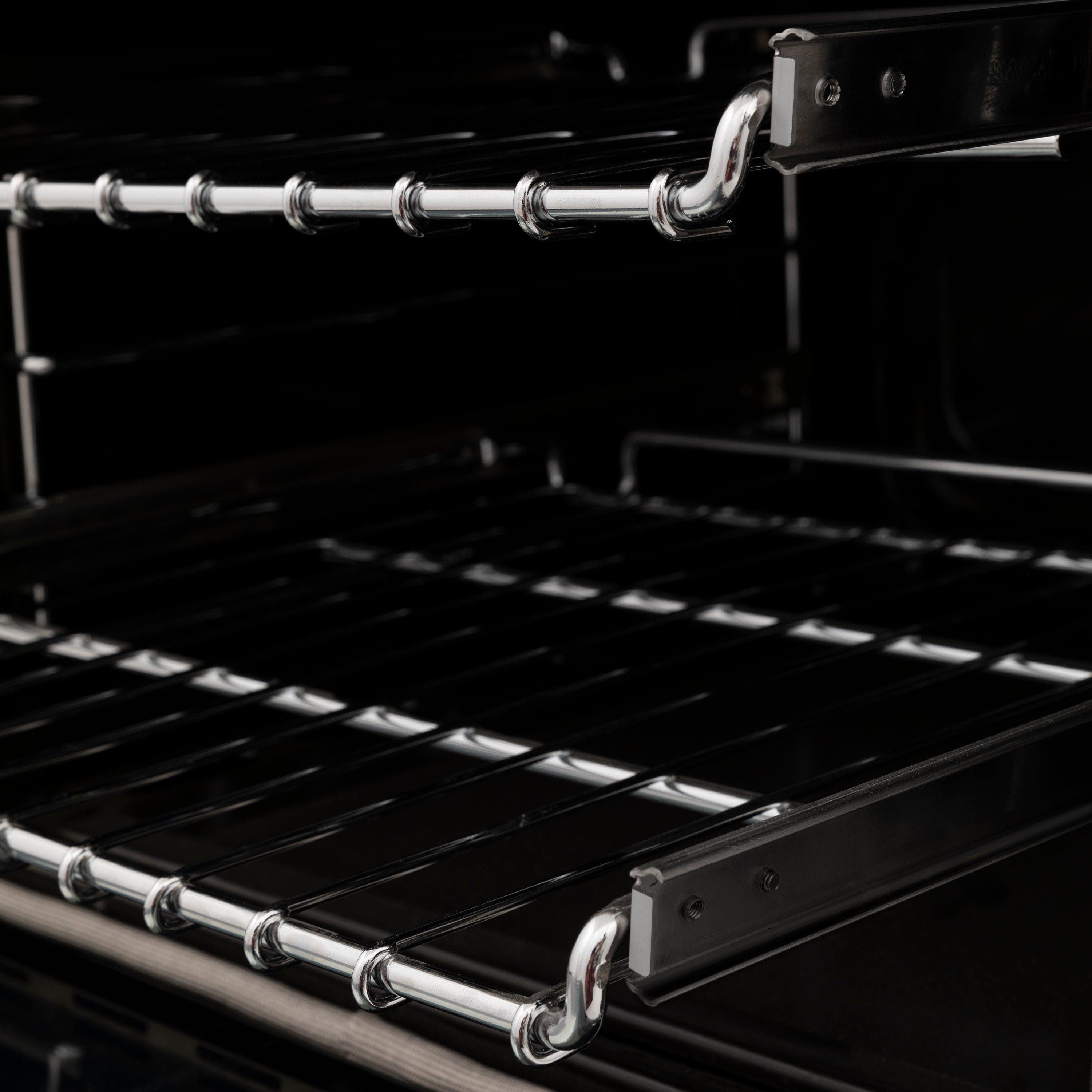 Zline RGZ24MB Stainless Steel With Matte Black Accents