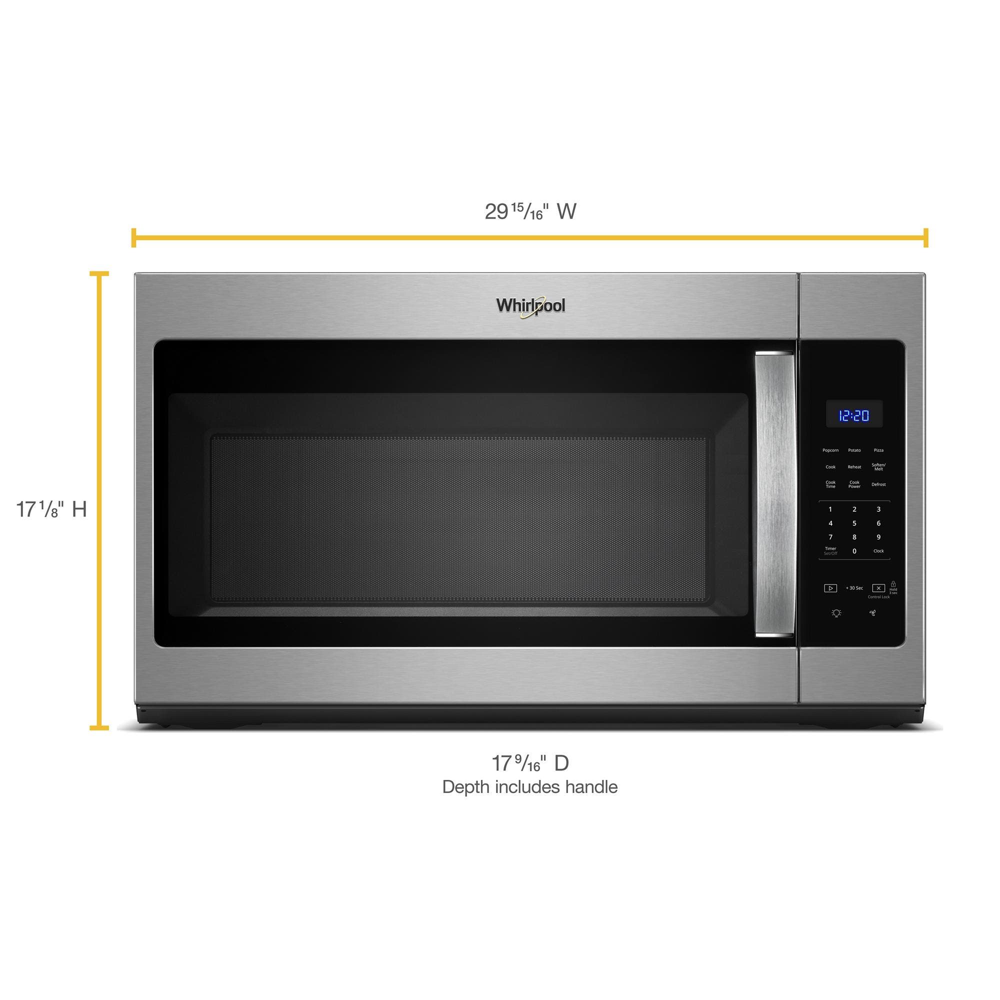 Whirlpool WMH31017HS Stainless Steel