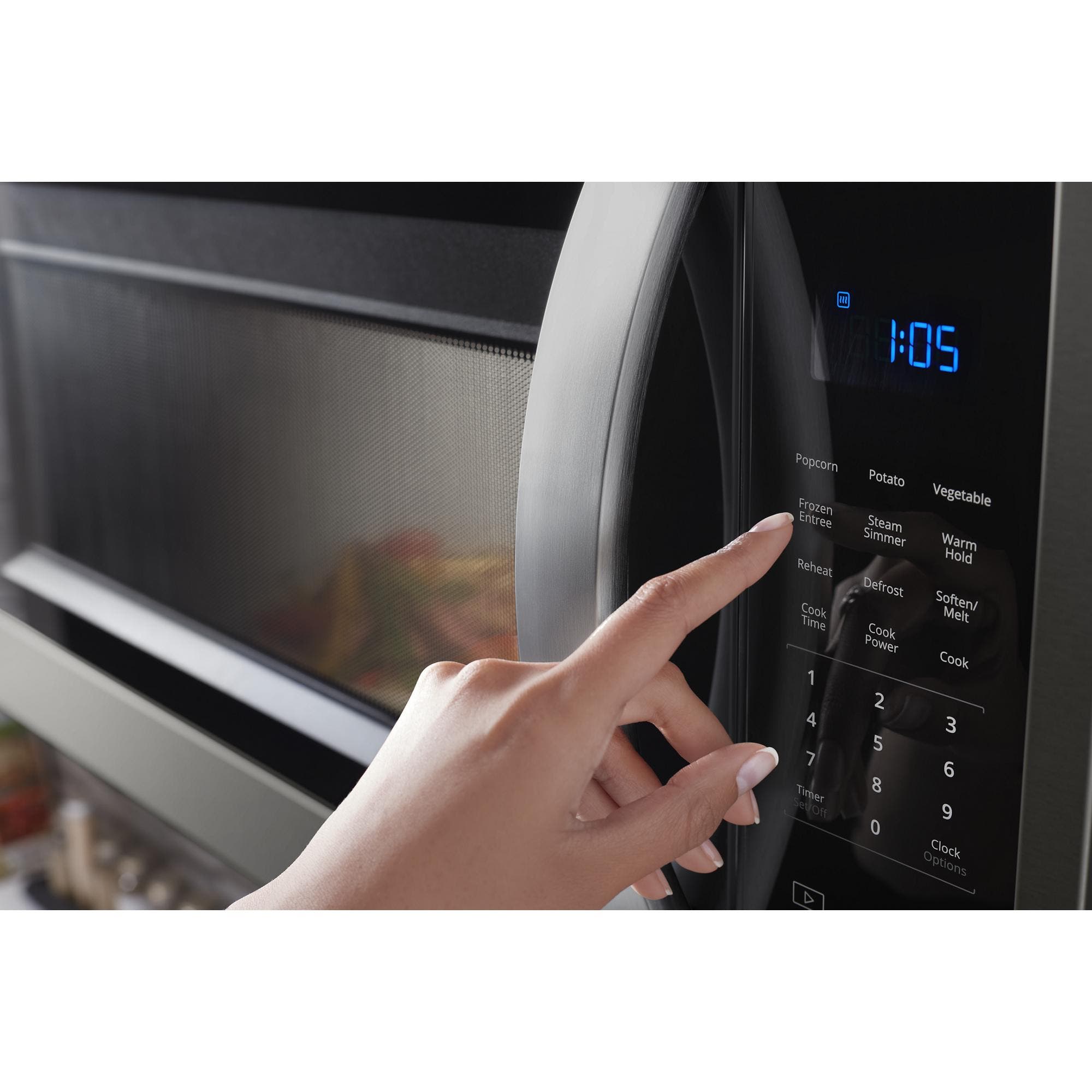 Whirlpool WMH32519HV Fingerprint Resistant Black Stainless Steel