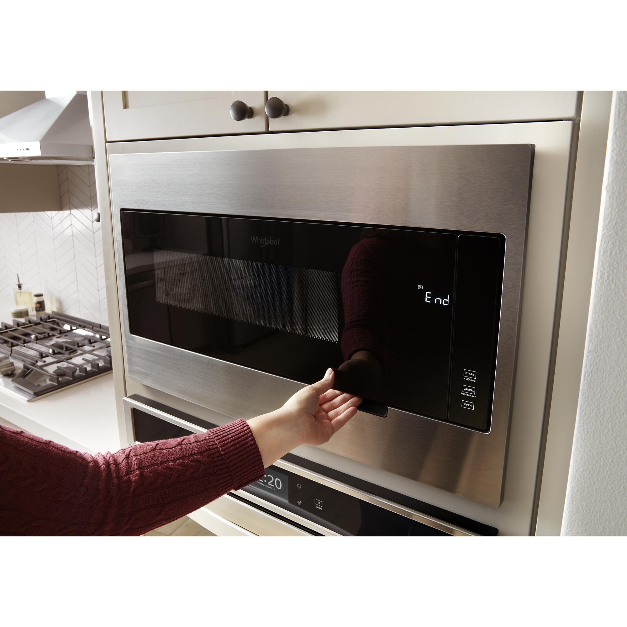 Whirlpool WMT50011KS 28 Inch Slide-In Microwave Stainless
