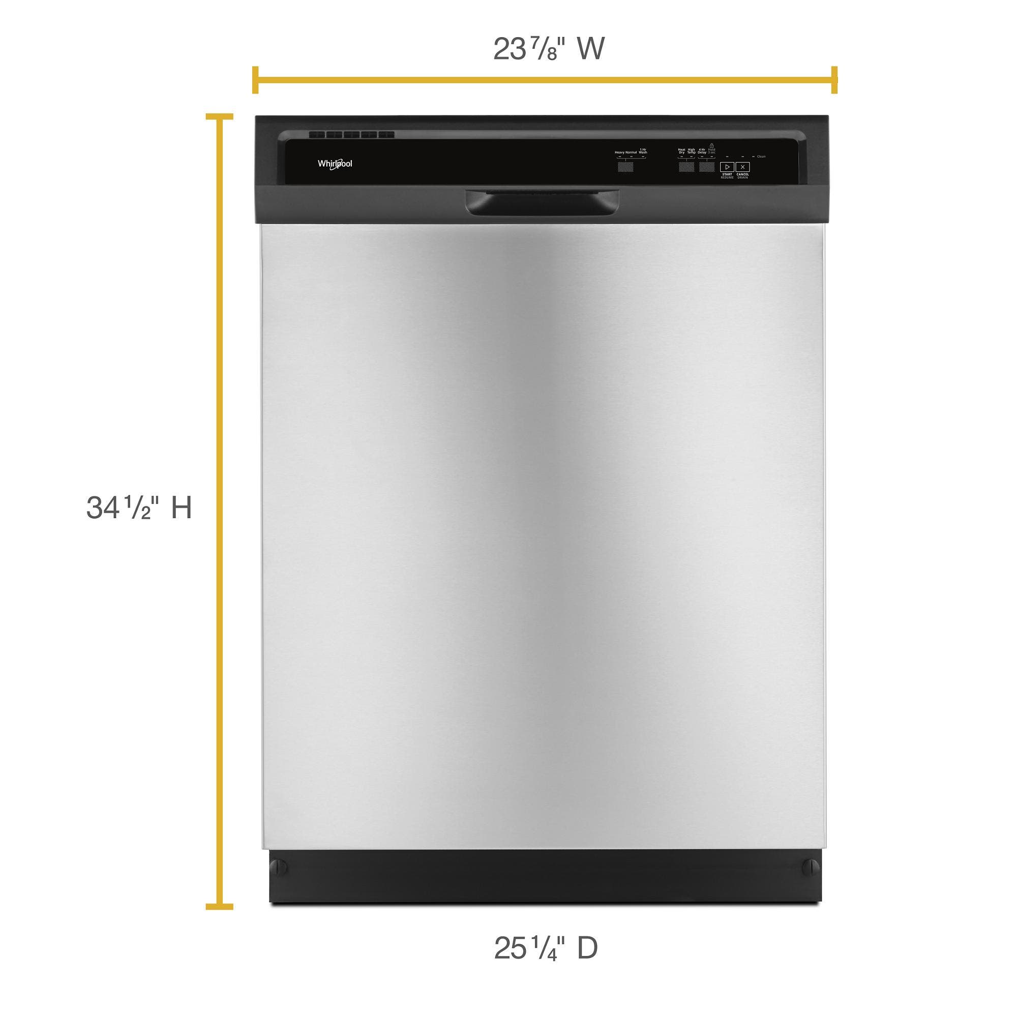Whirlpool WDF330PAHS Stainless Steel