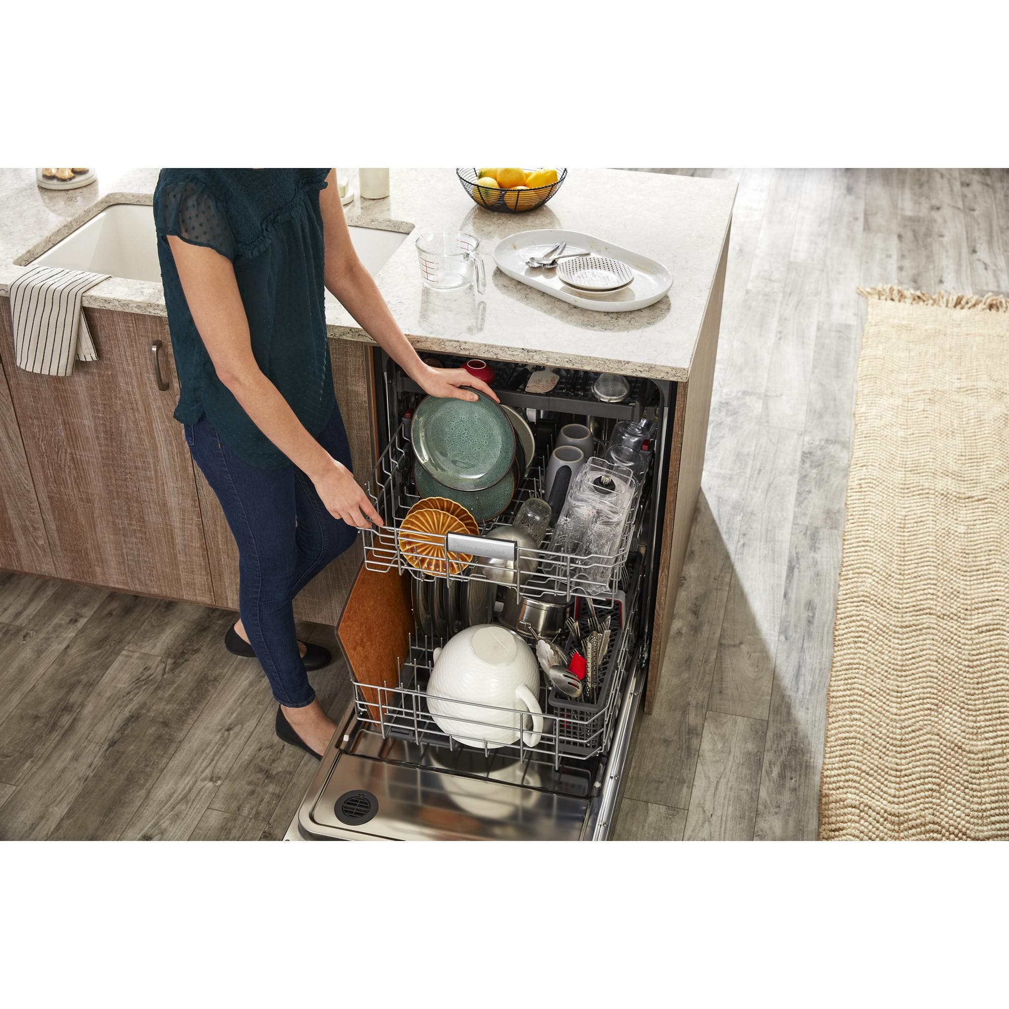 KitchenAid KDFE204KWH White