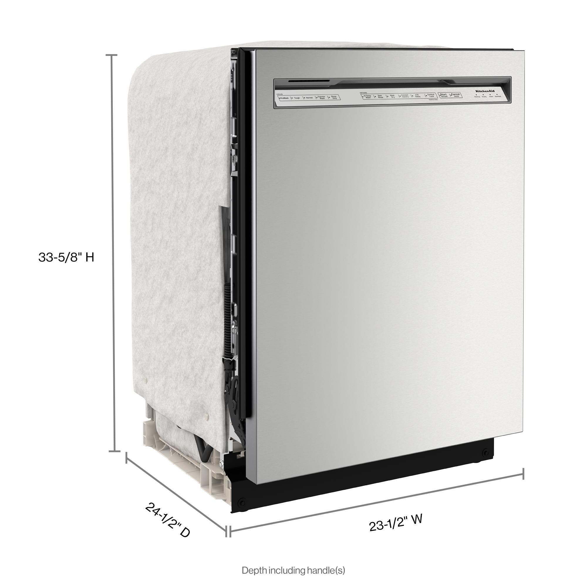 KitchenAid KDFE204KPS Print Shield Stainless Steel