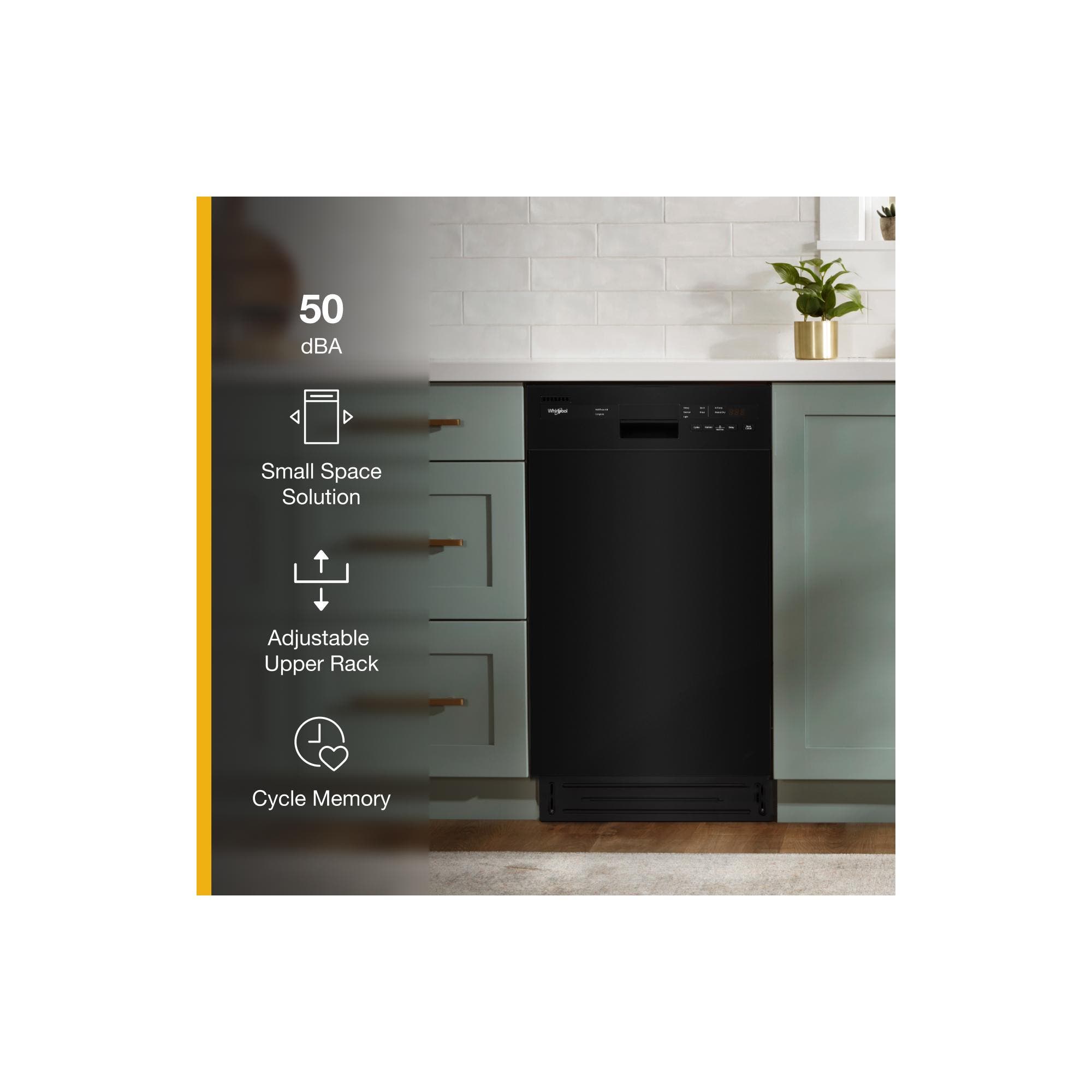Whirlpool WDF518SAHB Black