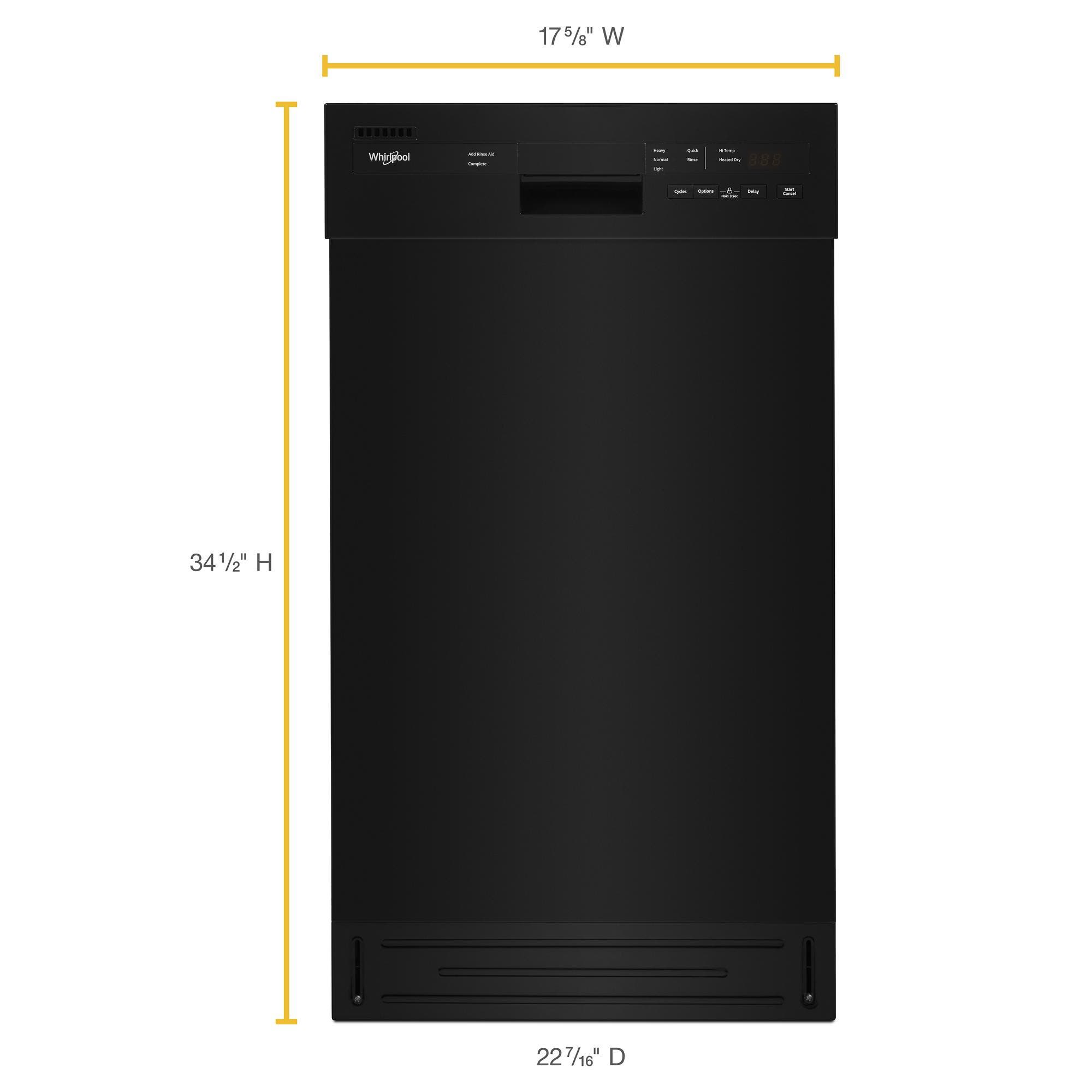Whirlpool WDF518SAHB Black