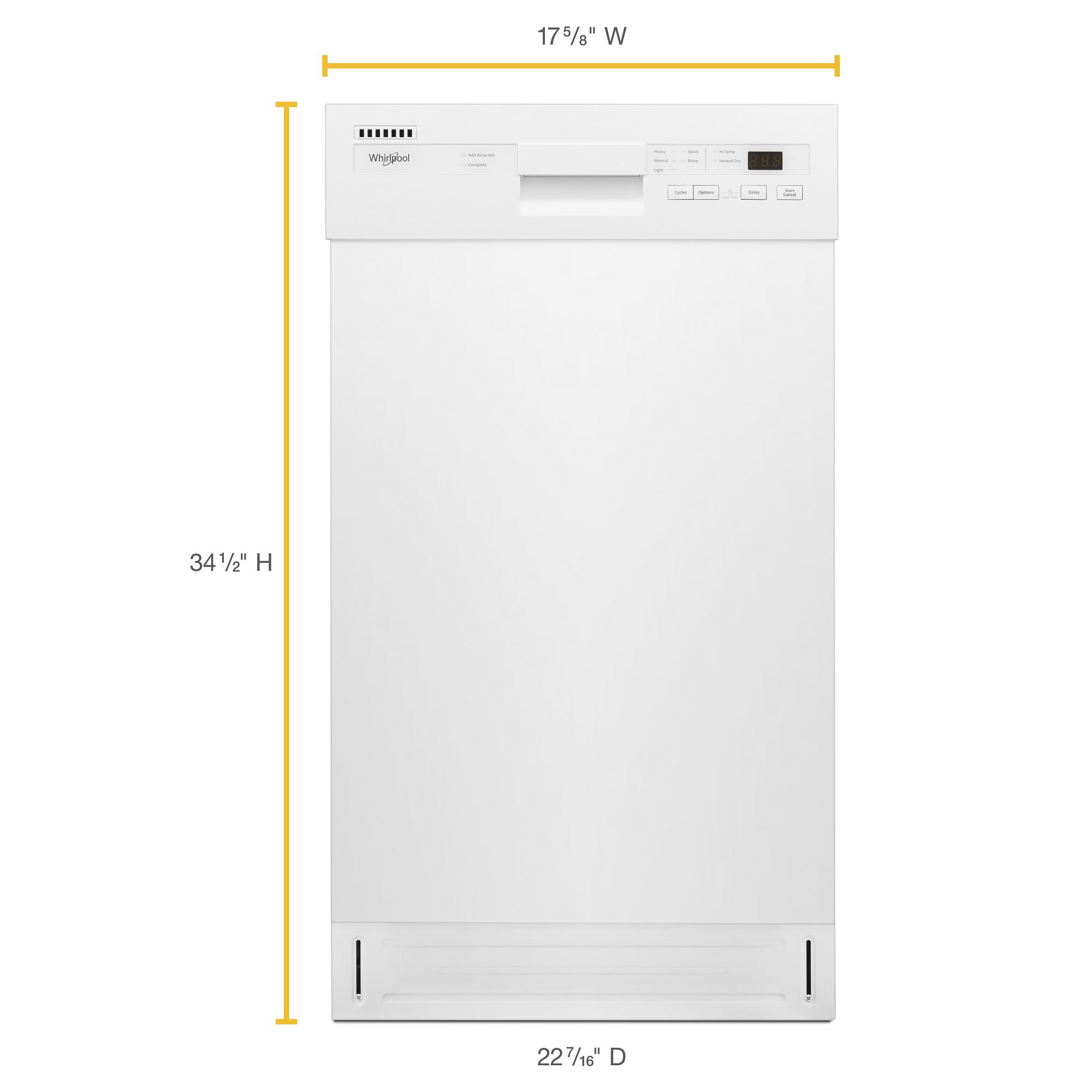 Whirlpool WDF518SAHW White