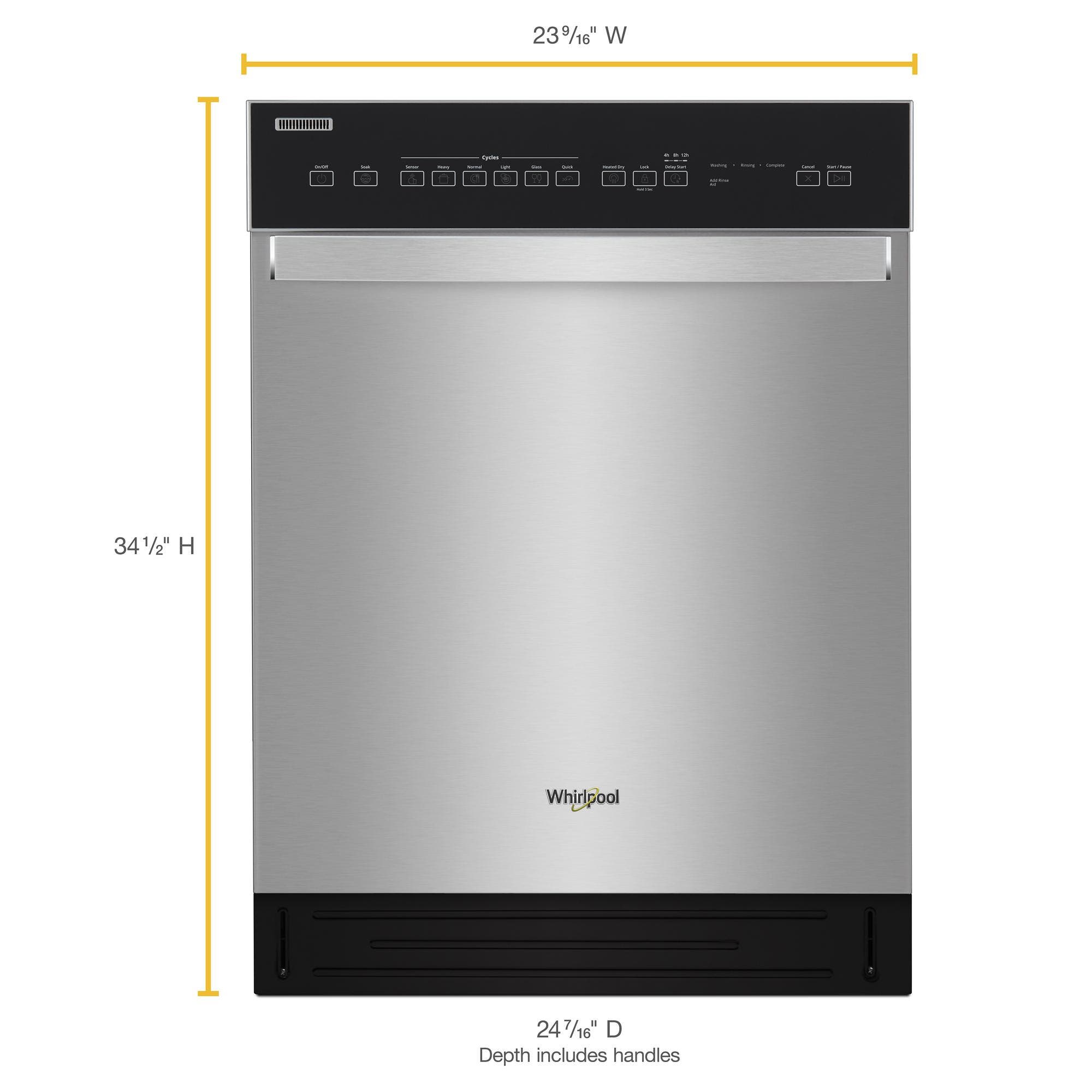 Whirlpool WDF550SAHS Stainless Steel