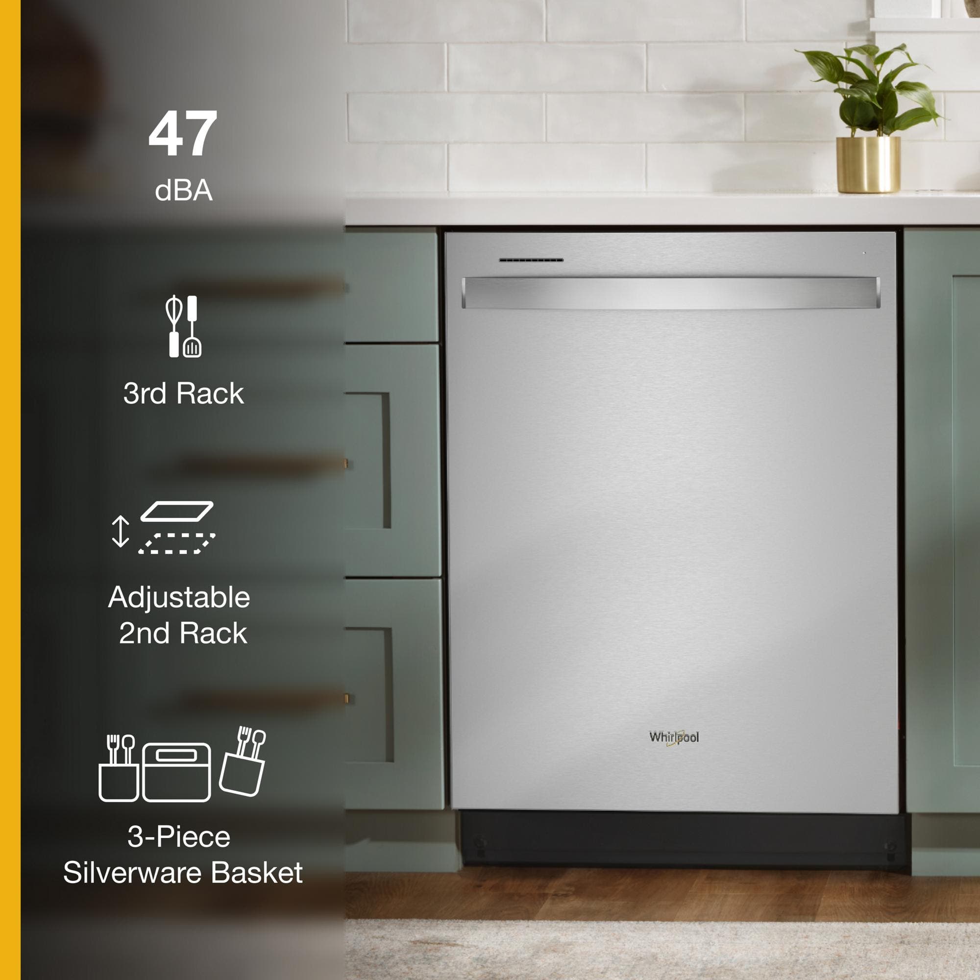 Whirlpool WDT750SAKZ Stainless Steel