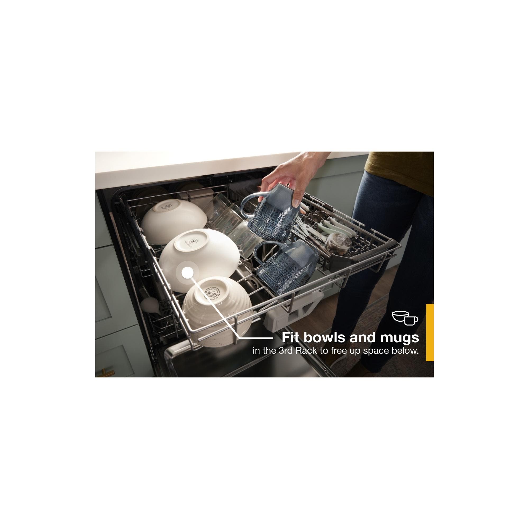 Whirlpool WDT970SAKV Fingerprint Resistant Black Stainless Steel