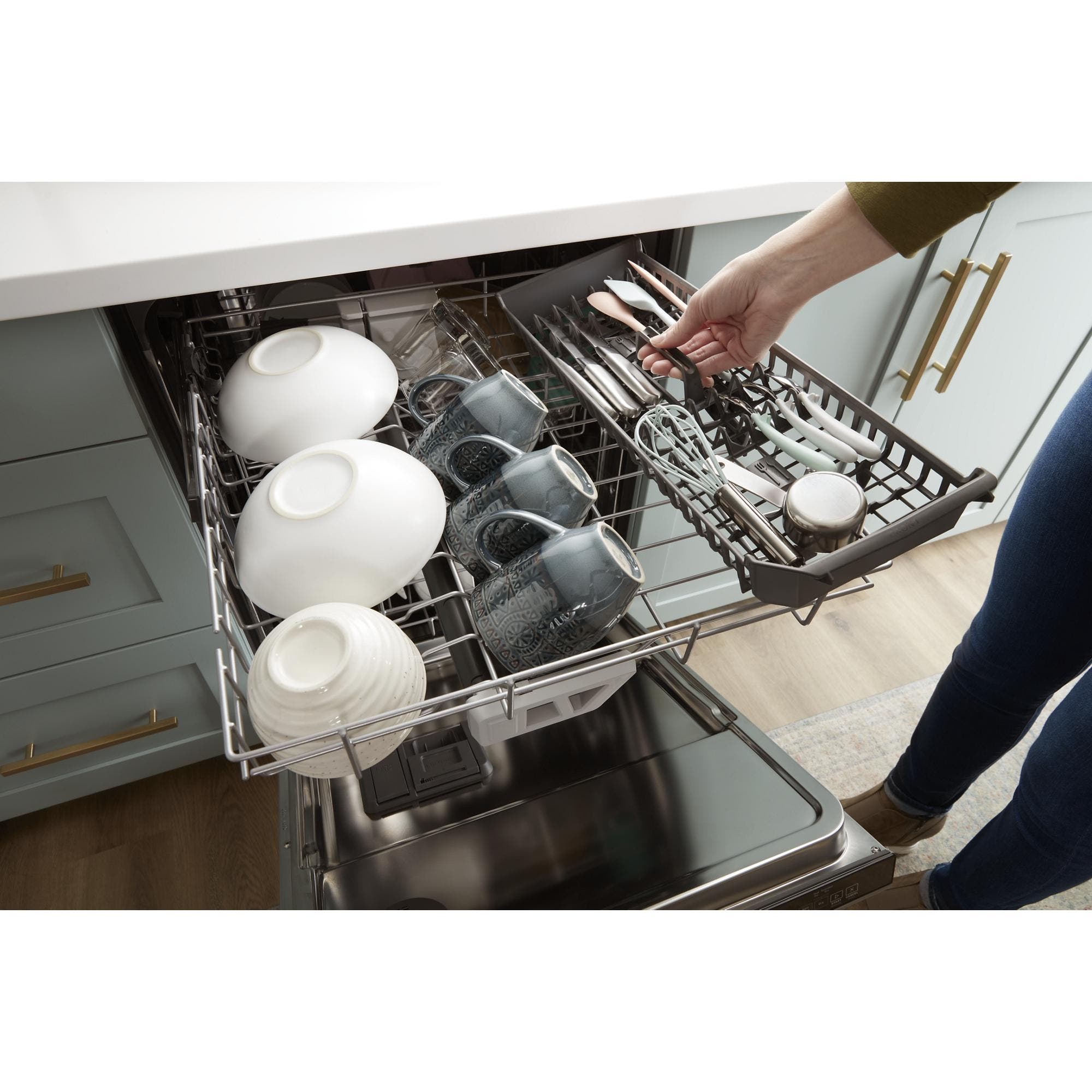 Whirlpool WDT970SAKV Fingerprint Resistant Black Stainless Steel