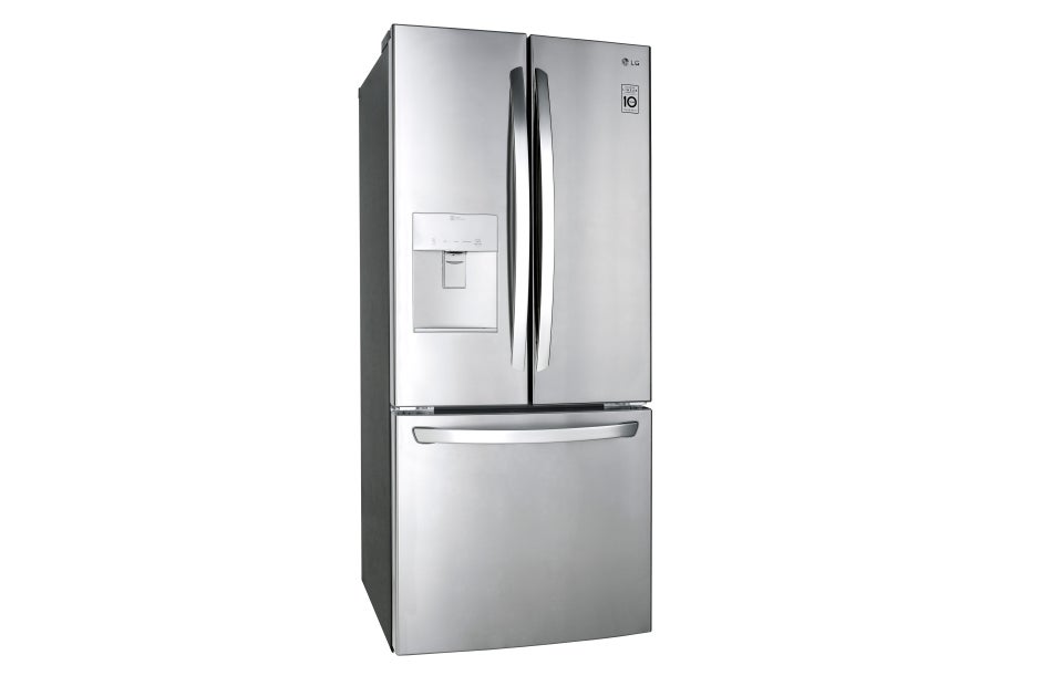 LG LFDS22520S 30 Inch French Door Refrigerator Printproof