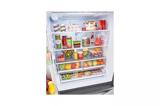 LG LMWS27626S 36 Inch, 27 Cu. Ft. French Door Refrigerator with ...