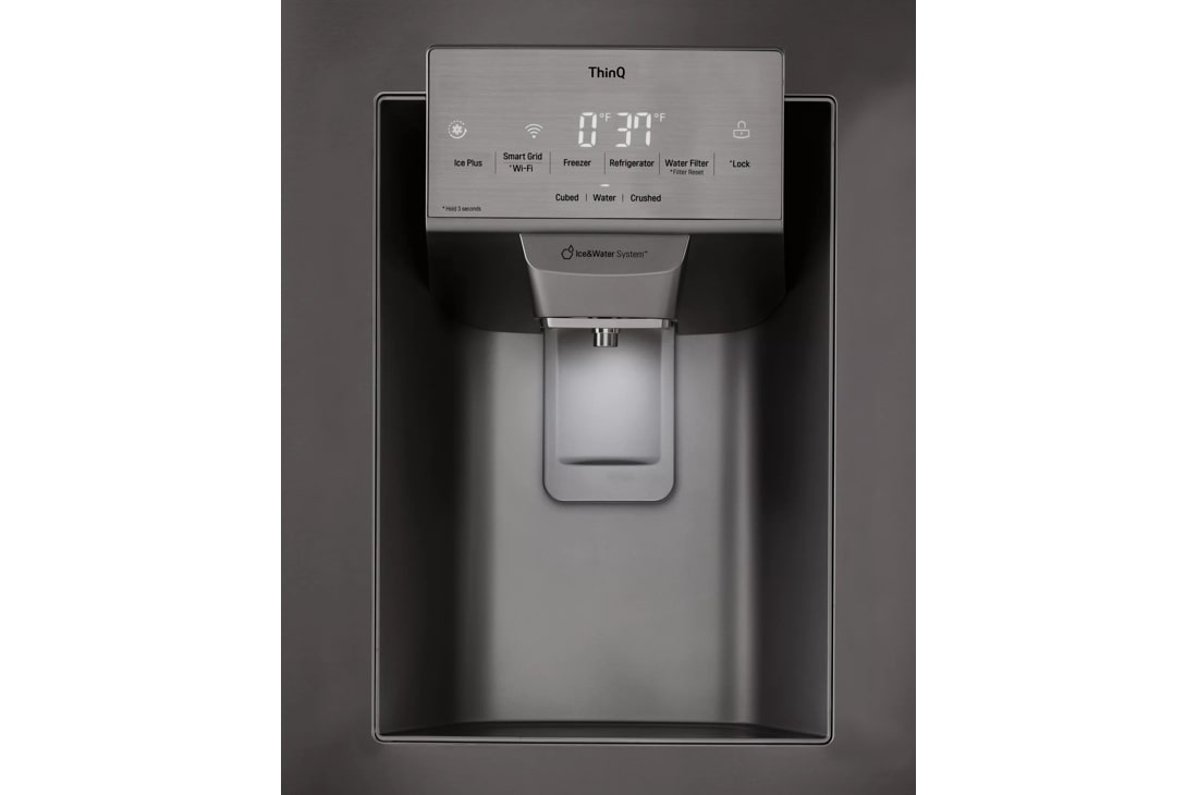 LG LRFS28XBD Printproof Black Stainless Steel