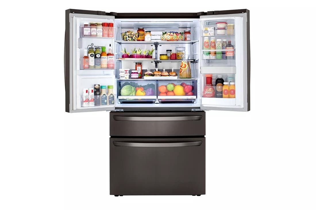 LG LRMDS3006D PrintProof™ Black Stainless Steel
