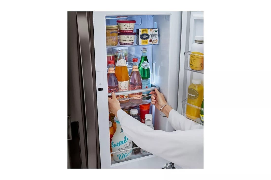 LG LRMDS3006D PrintProof™ Black Stainless Steel