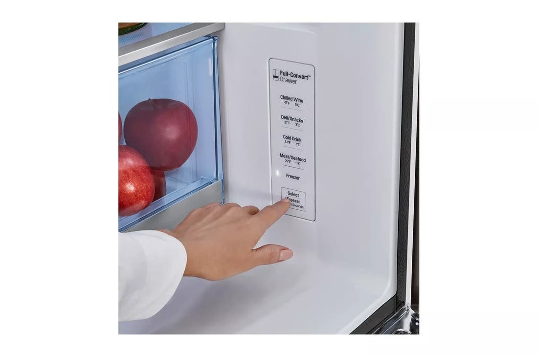 LG LRMDS3006D PrintProof™ Black Stainless Steel