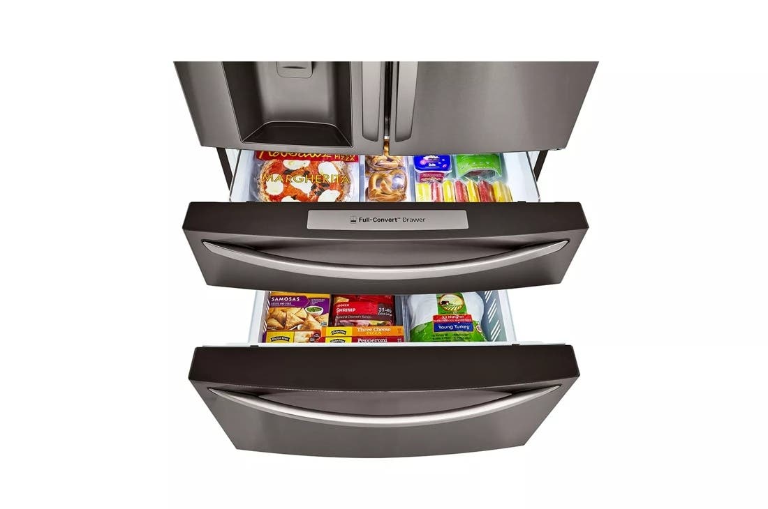 LG LRMDS3006D PrintProof™ Black Stainless Steel
