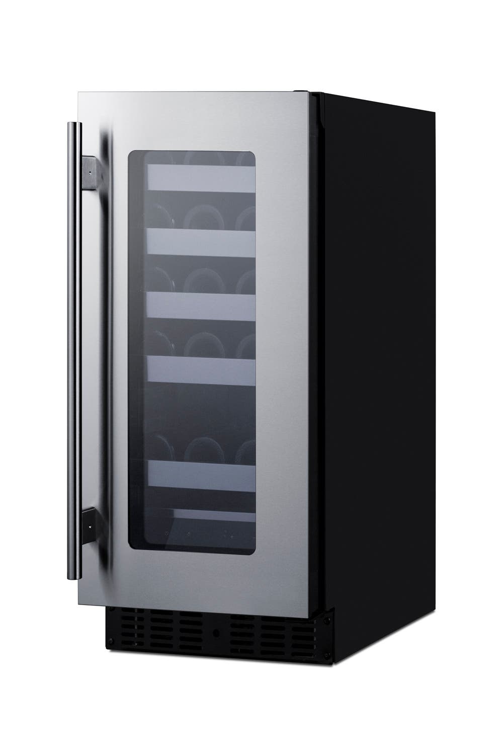 Summit ASDW1522 Stainless Steel Glass Door