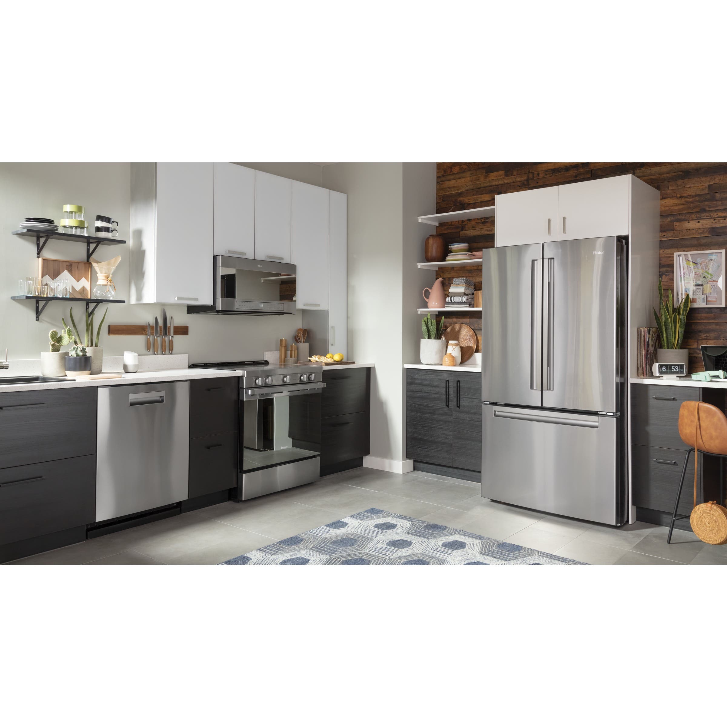 Haier QVM7167RNSS Stainless Steel