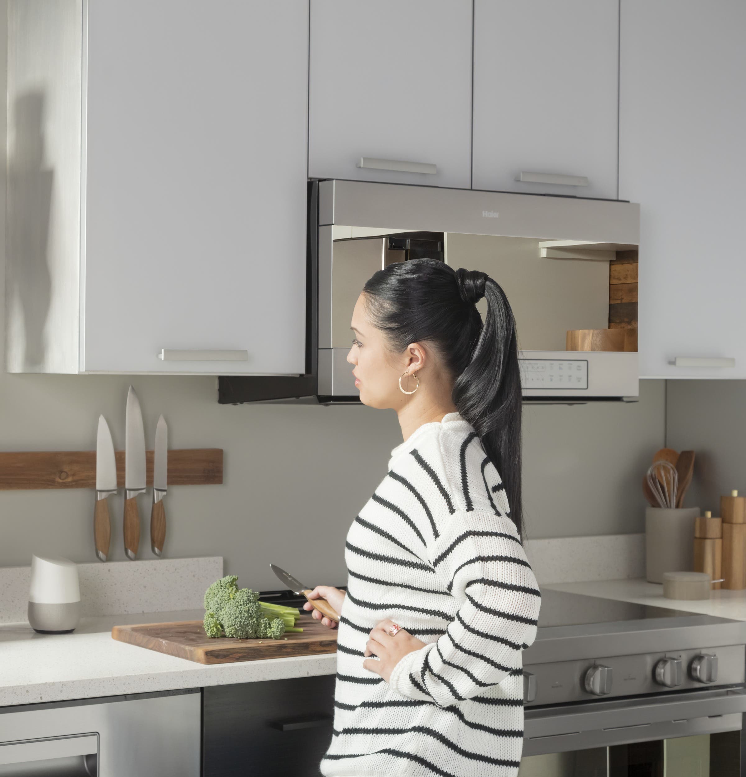 Haier QVM7167RNSS Stainless Steel