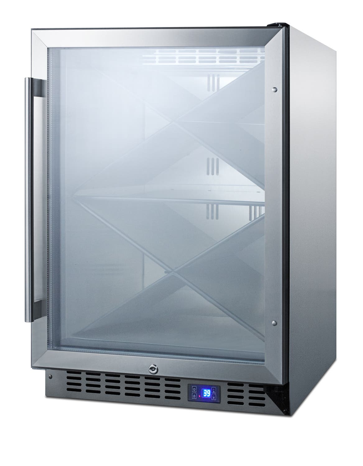 Summit SCR611GLOSX Stainless Steel