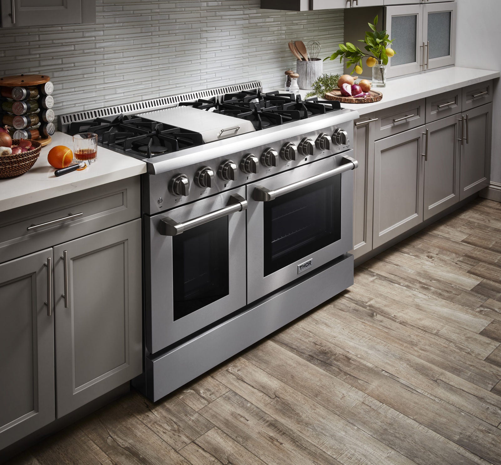 Thor HRG4808U 48 Inch Freestanding Professional Gas Range