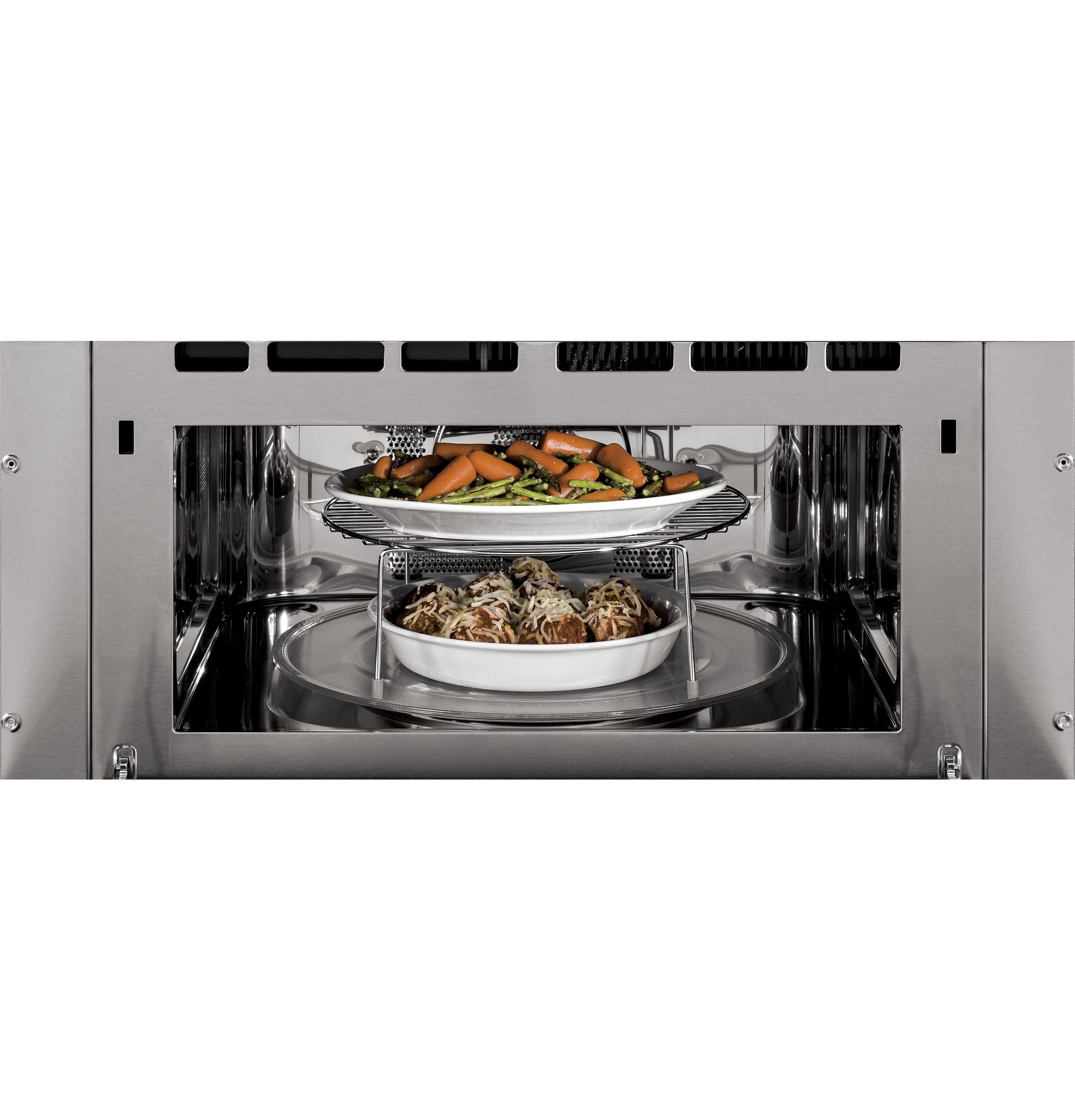 GE PSB9120BLTS Black Stainless Steel
