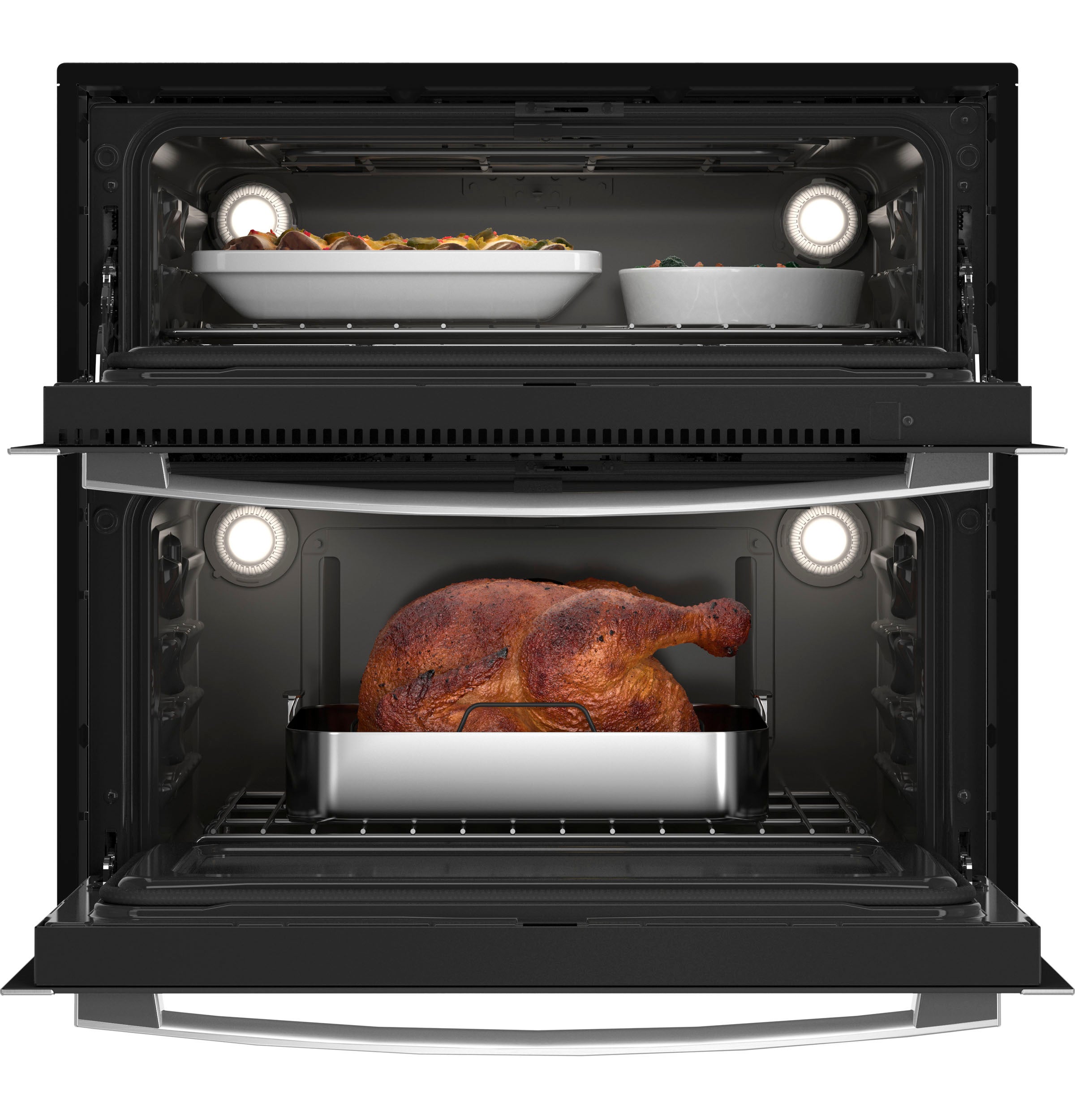 GE 30 Inch Double Smart Wall Oven - Thumbnail 5