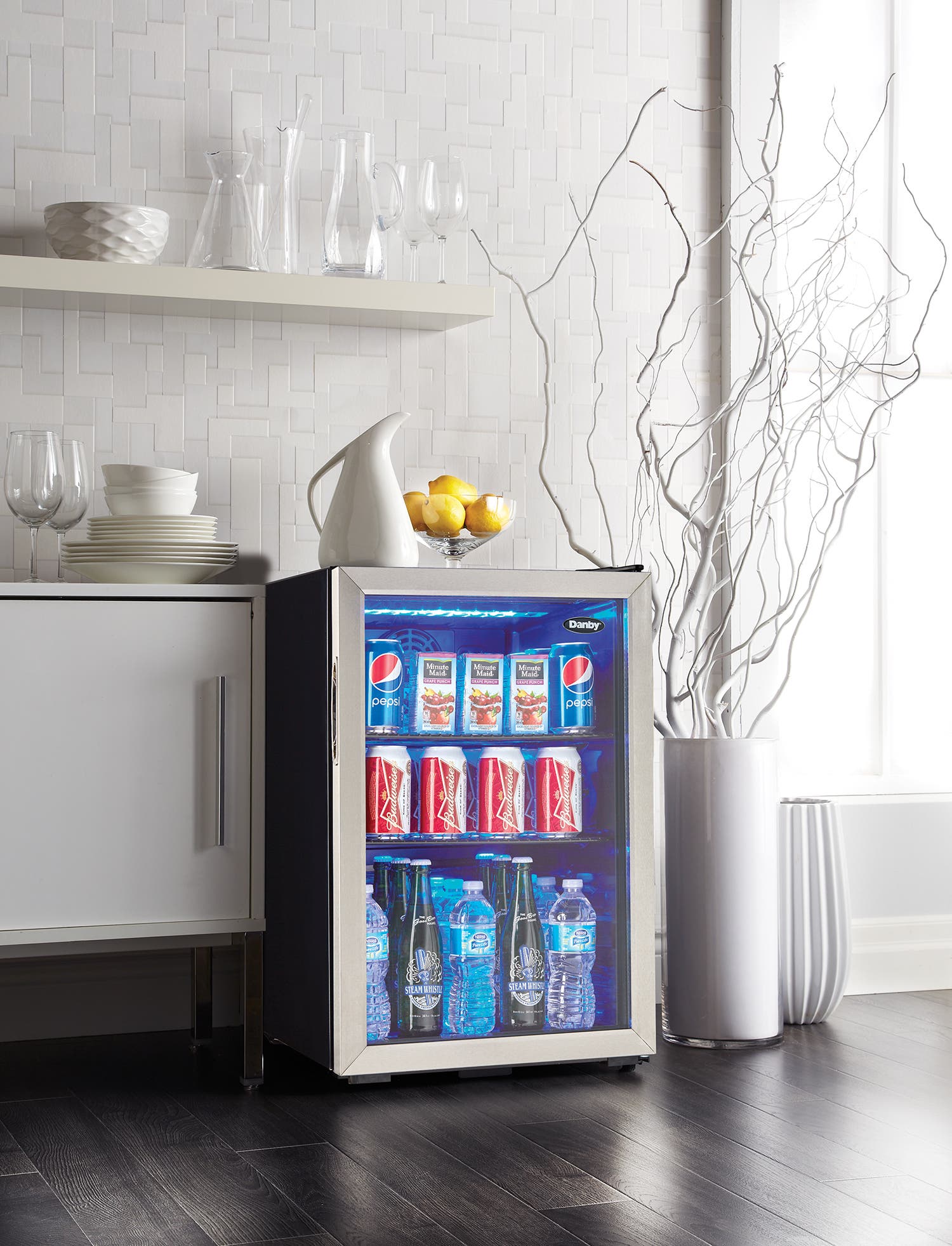 Danby DBC026A1BSSDB Black Stainless Steel