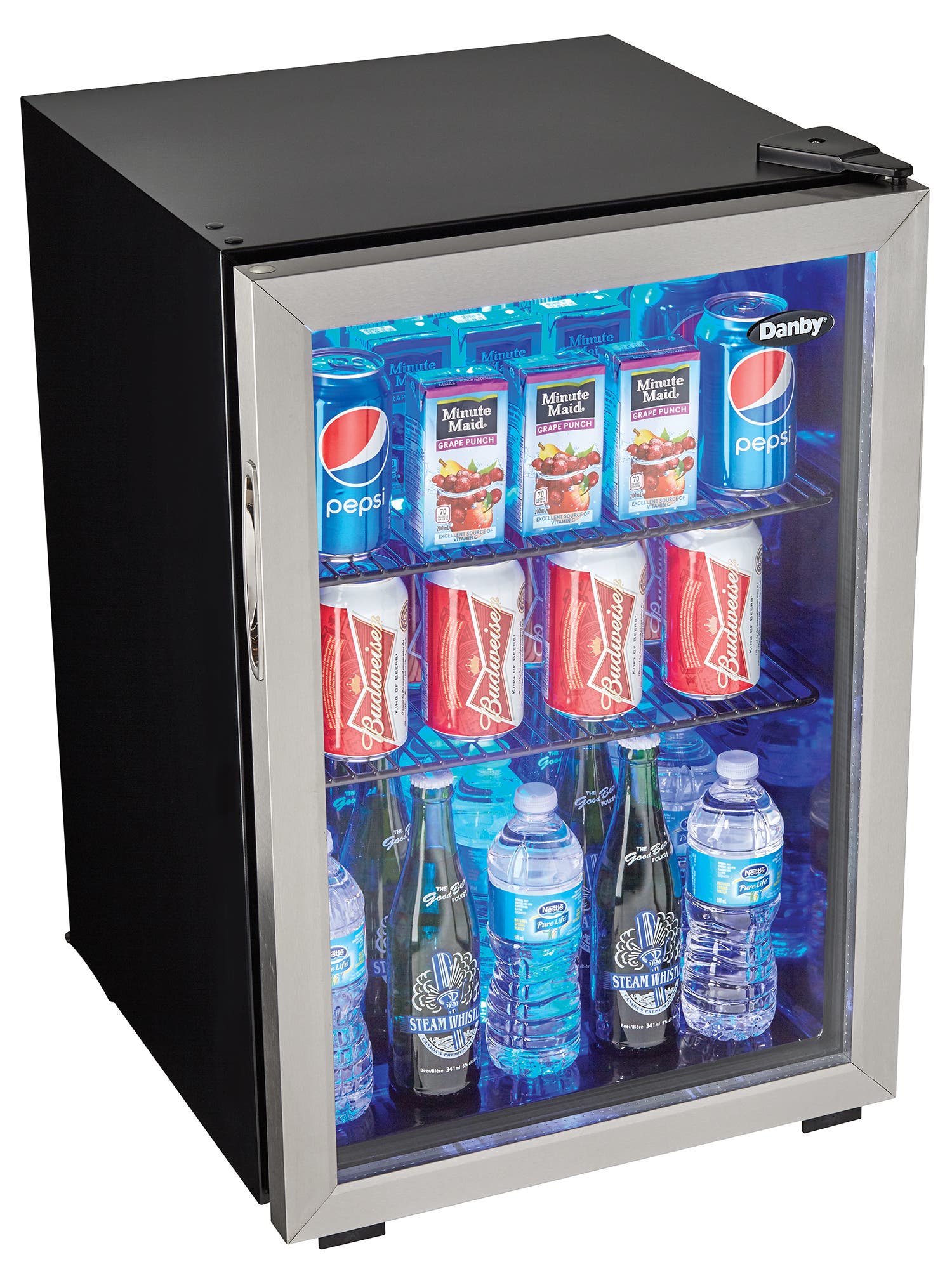 Danby DBC026A1BSSDB Black Stainless Steel