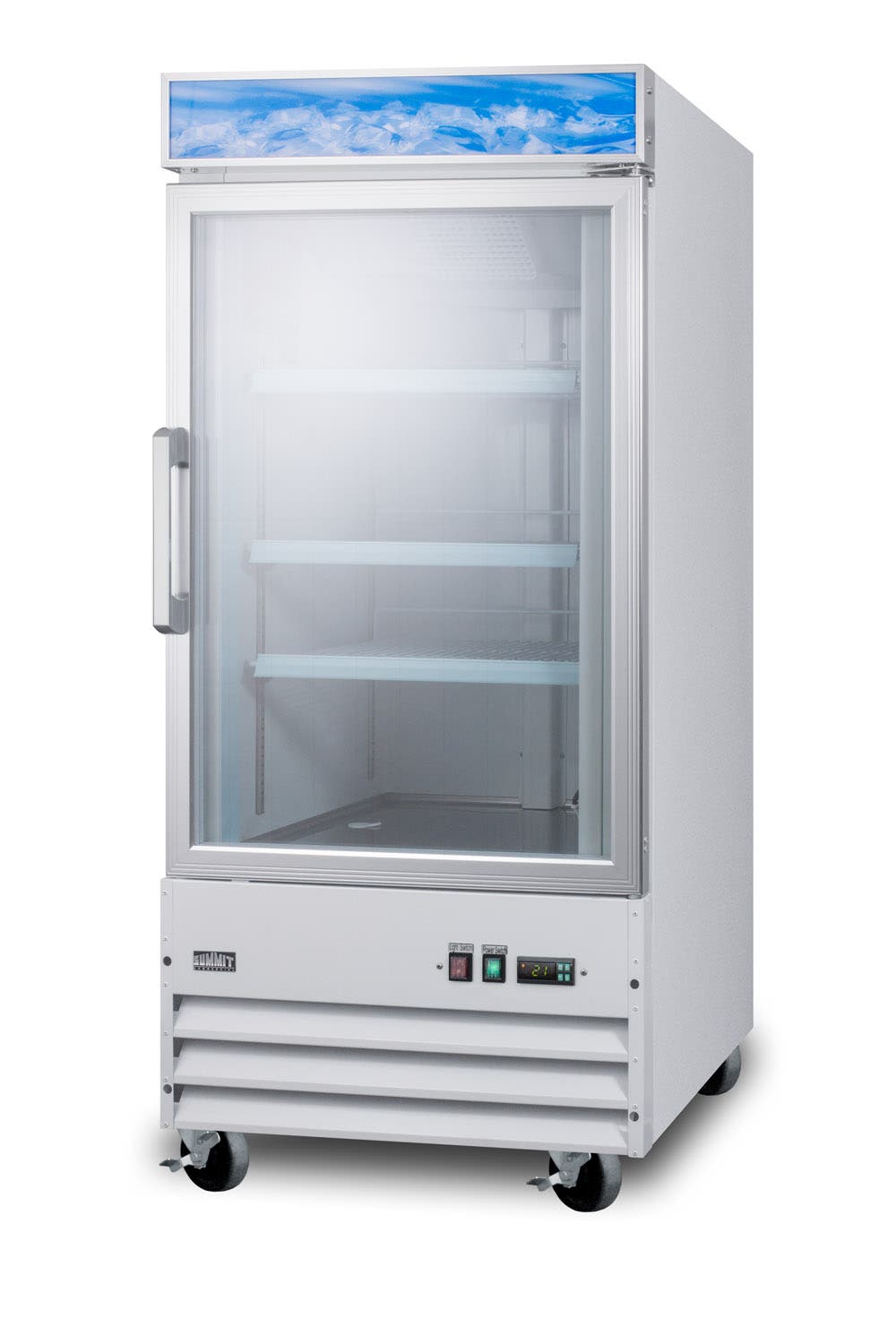 Summit SCFU1211FROST Stainless Steel/White, Beer Froster